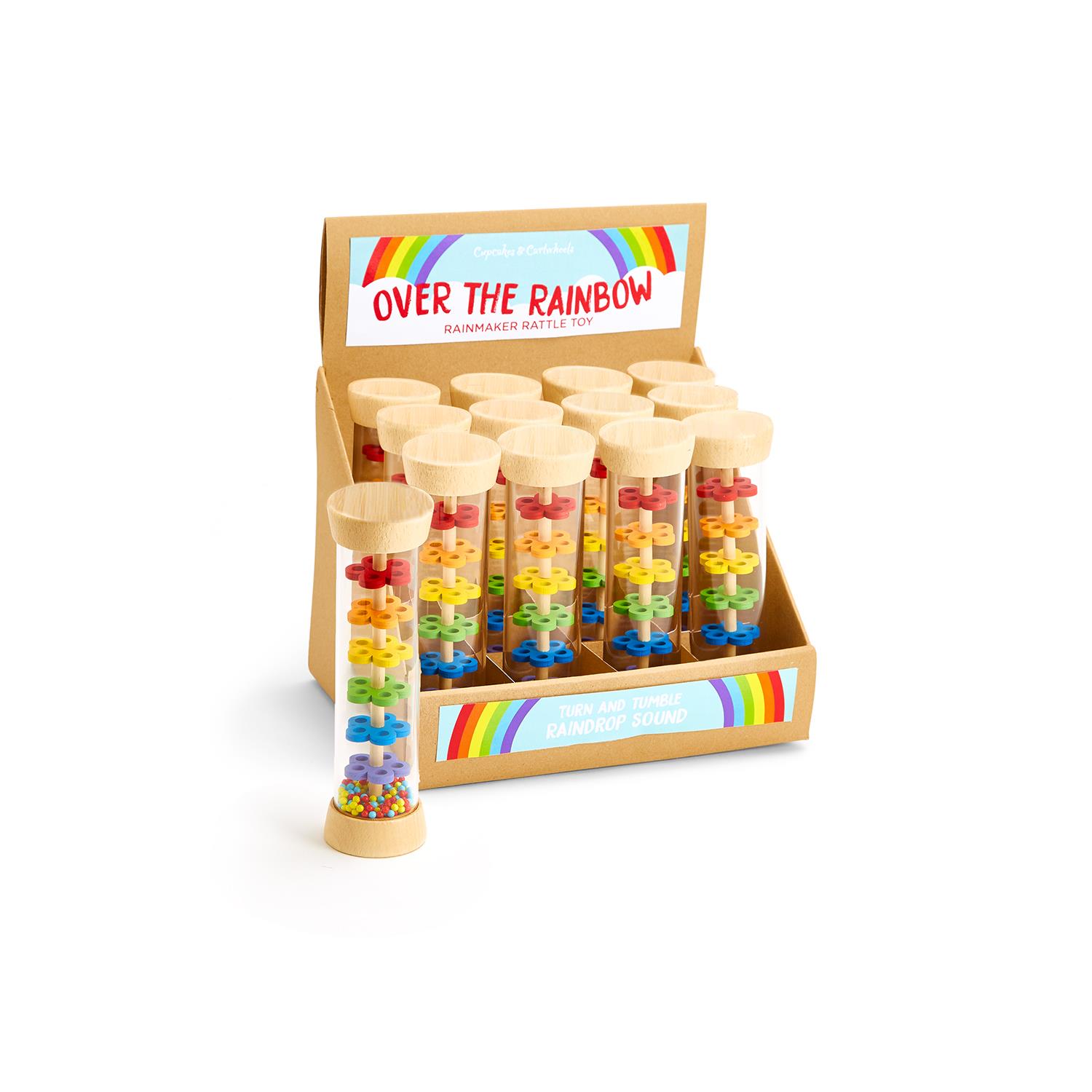 12 Pc Rattle Toy Un in Countertop Display