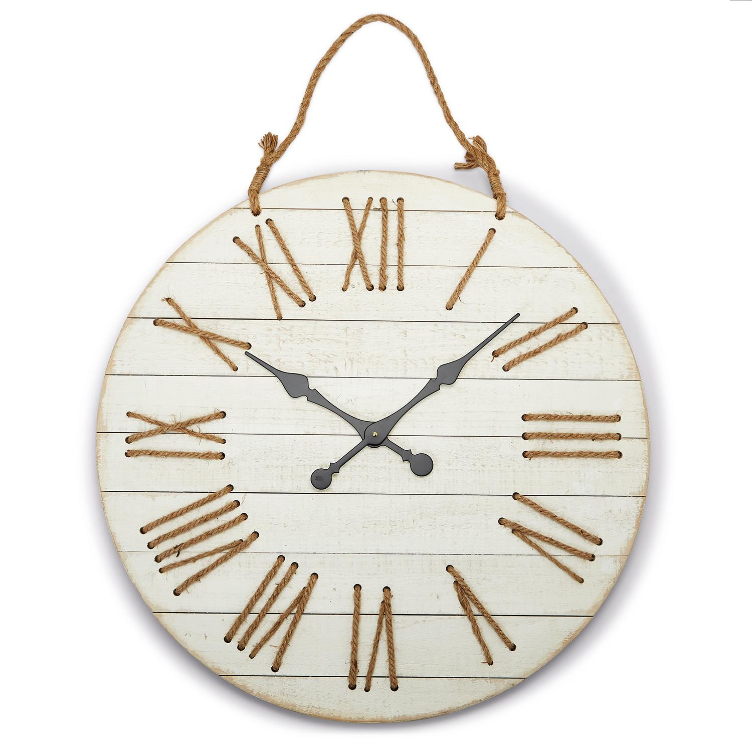 Wall Hang Rope Clock