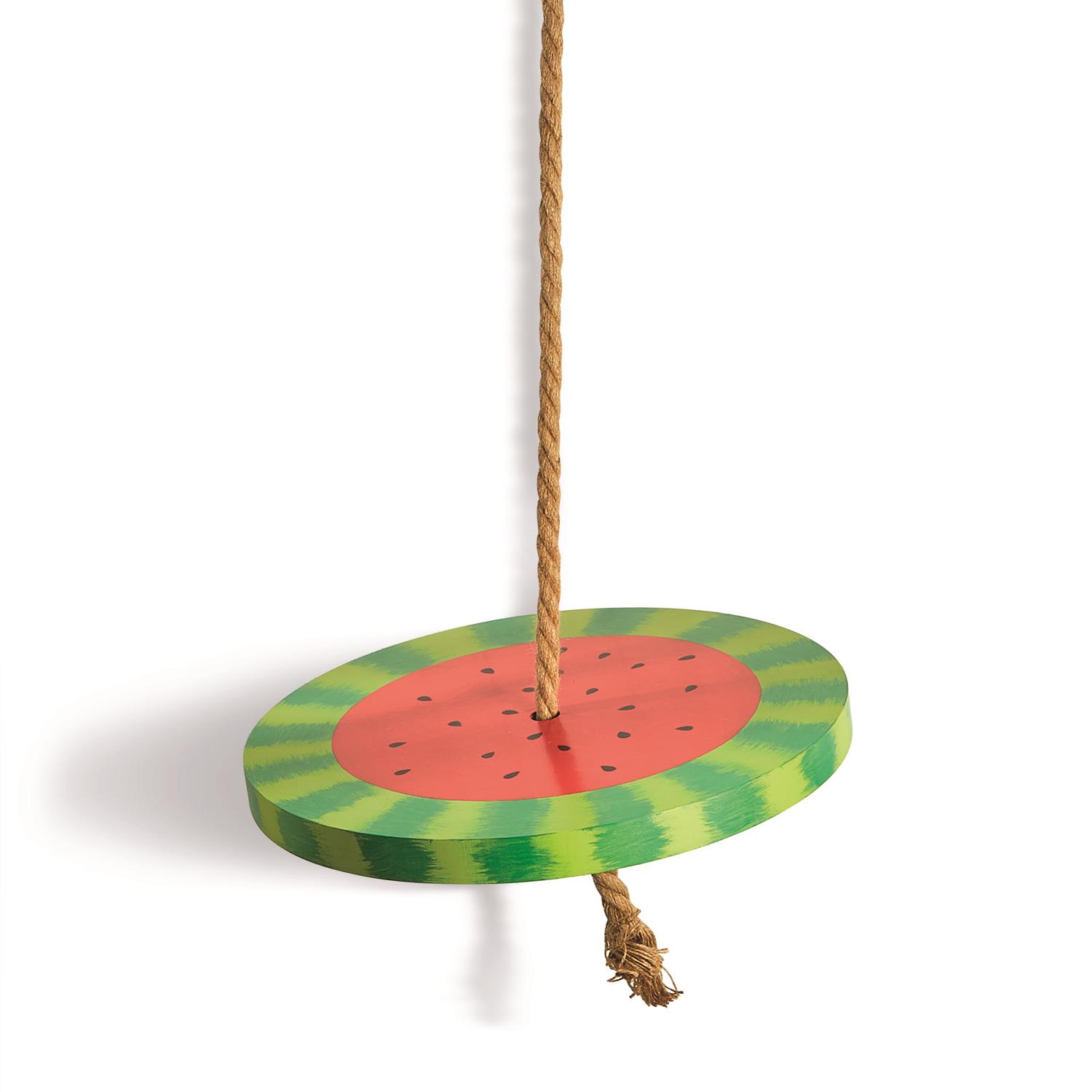 Watermelon Slice Swing with Rope