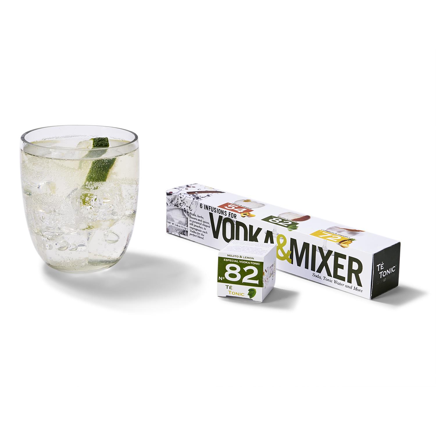 Refill For Te Tonic 20 Pc Vodka & Mixer S/6 Infusers in Gift Box Unit