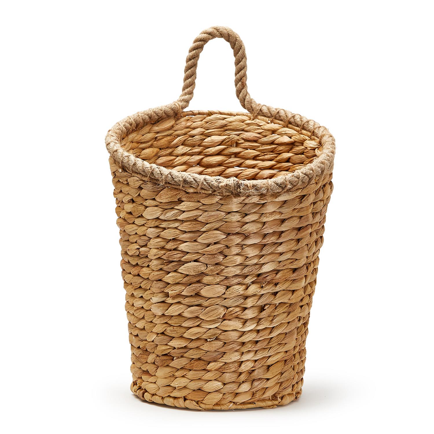 リリパットレーン89☆THE HANGING BASKET Rice Nut Weave Hanging Storage / Planter Basket
