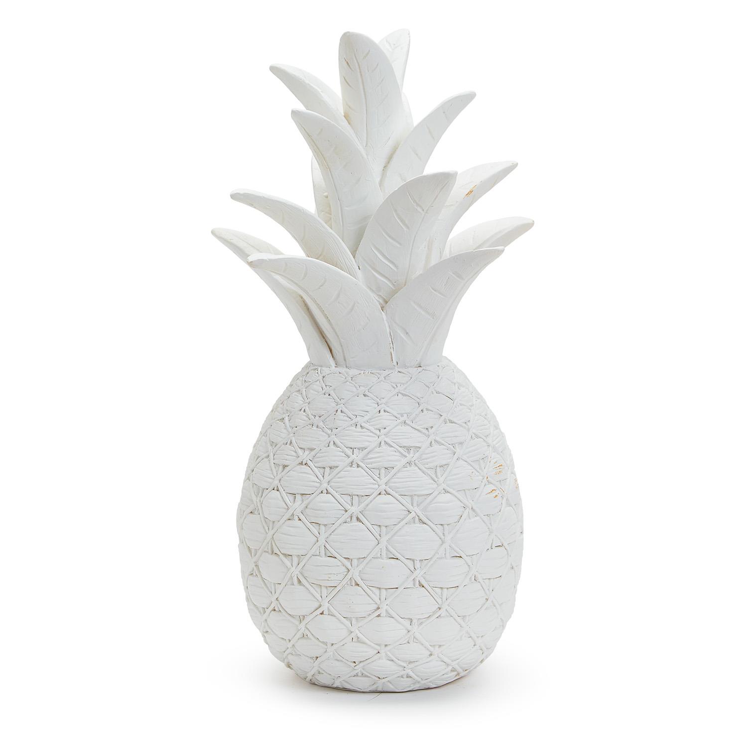 White Pineapple Decor