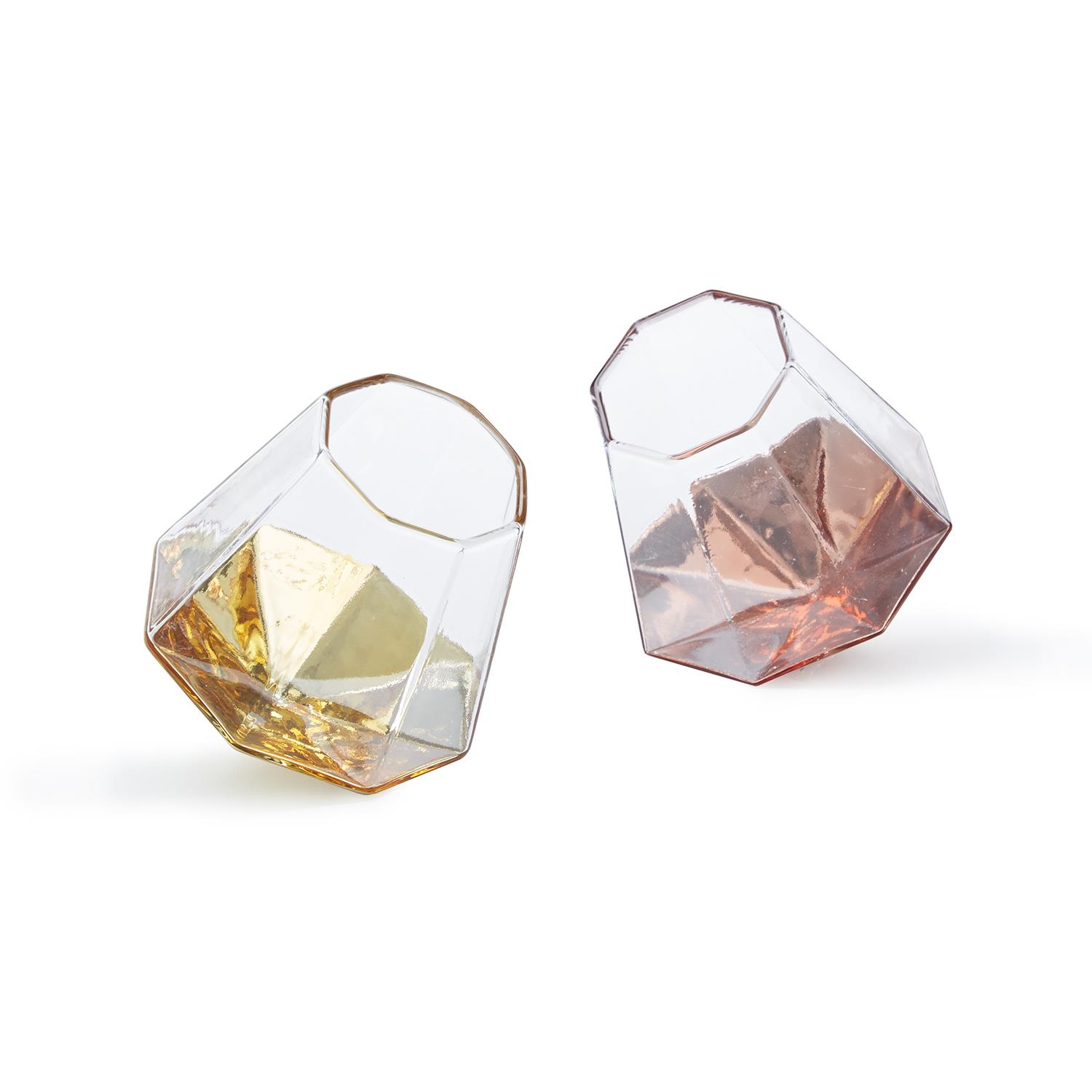 Diamond Glasses Asst 2 Colors