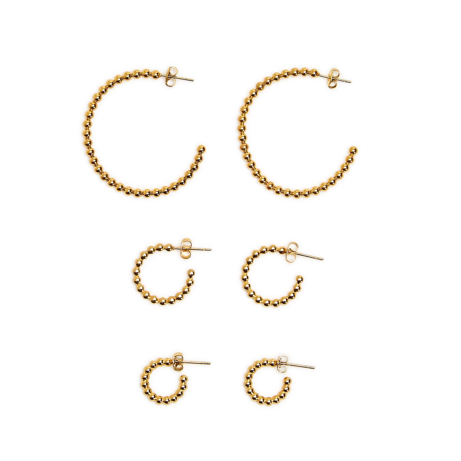 Set of Three Gold .5