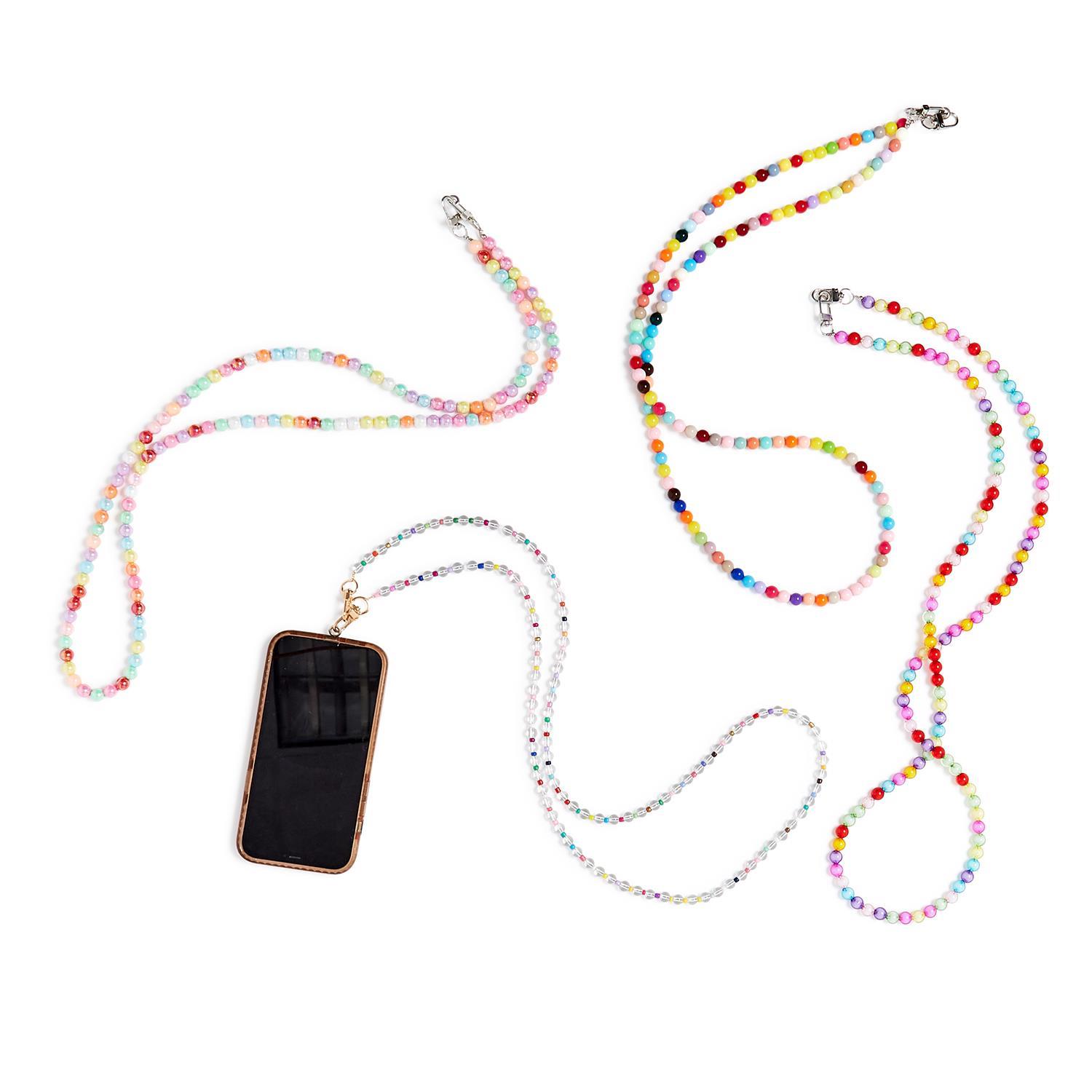 Beaded Cell Phone Crossbody Strap A/4