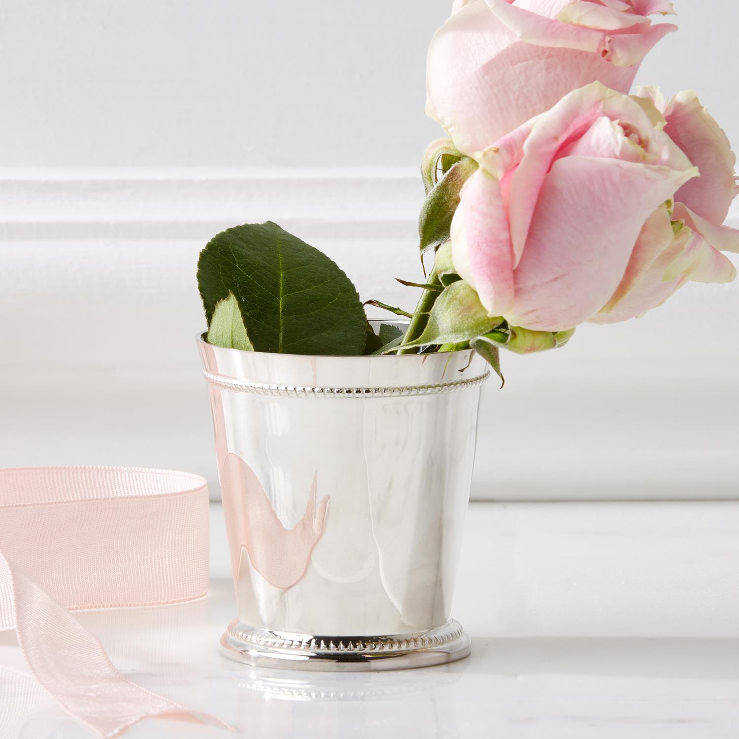 McKenzie Sm Mint Julep Cup Vase