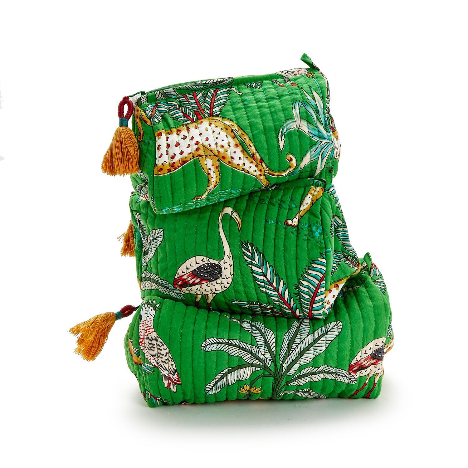 Hand Block Printed Pouches A/3