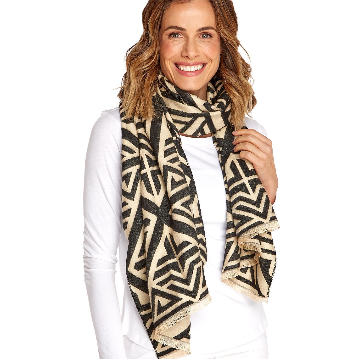 DOUBLE SIDED SCARF THE CARAVAN main image 1