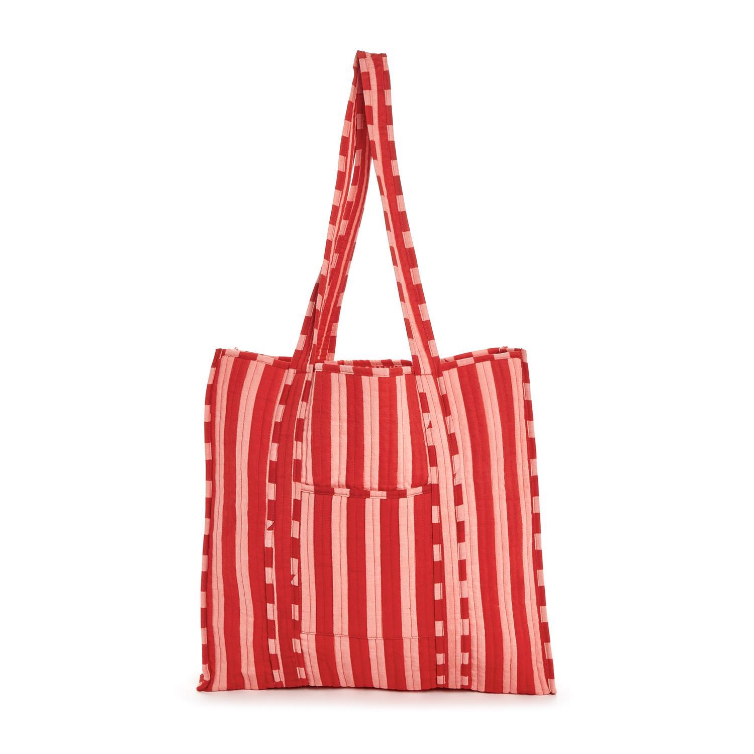 Cotton Printed Reversible Tote