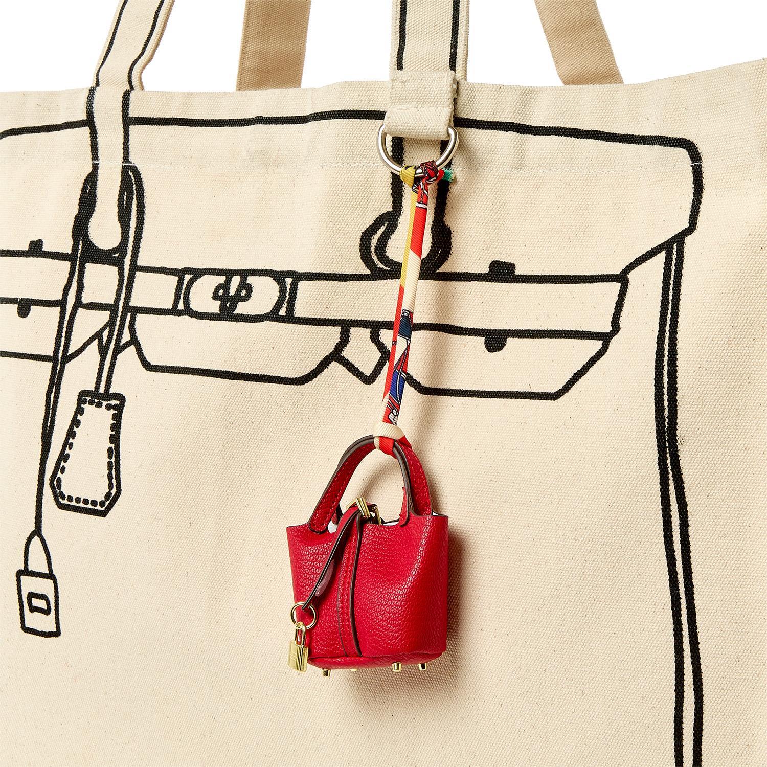 Tiny Tote Bag Charm A/9