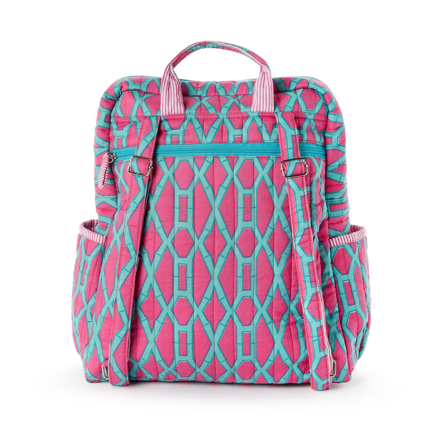 Bamboo Print Backpack