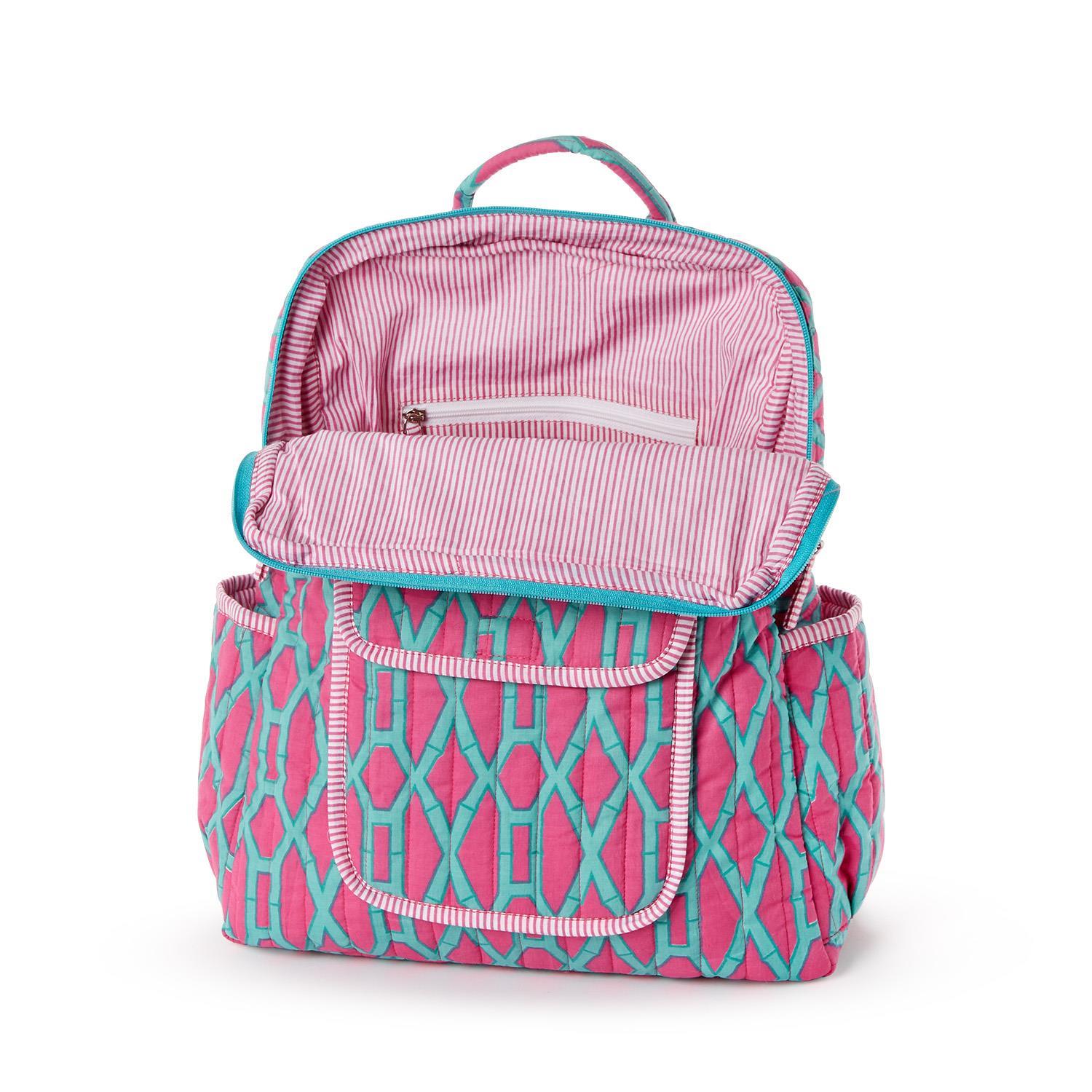 Bamboo Print Backpack