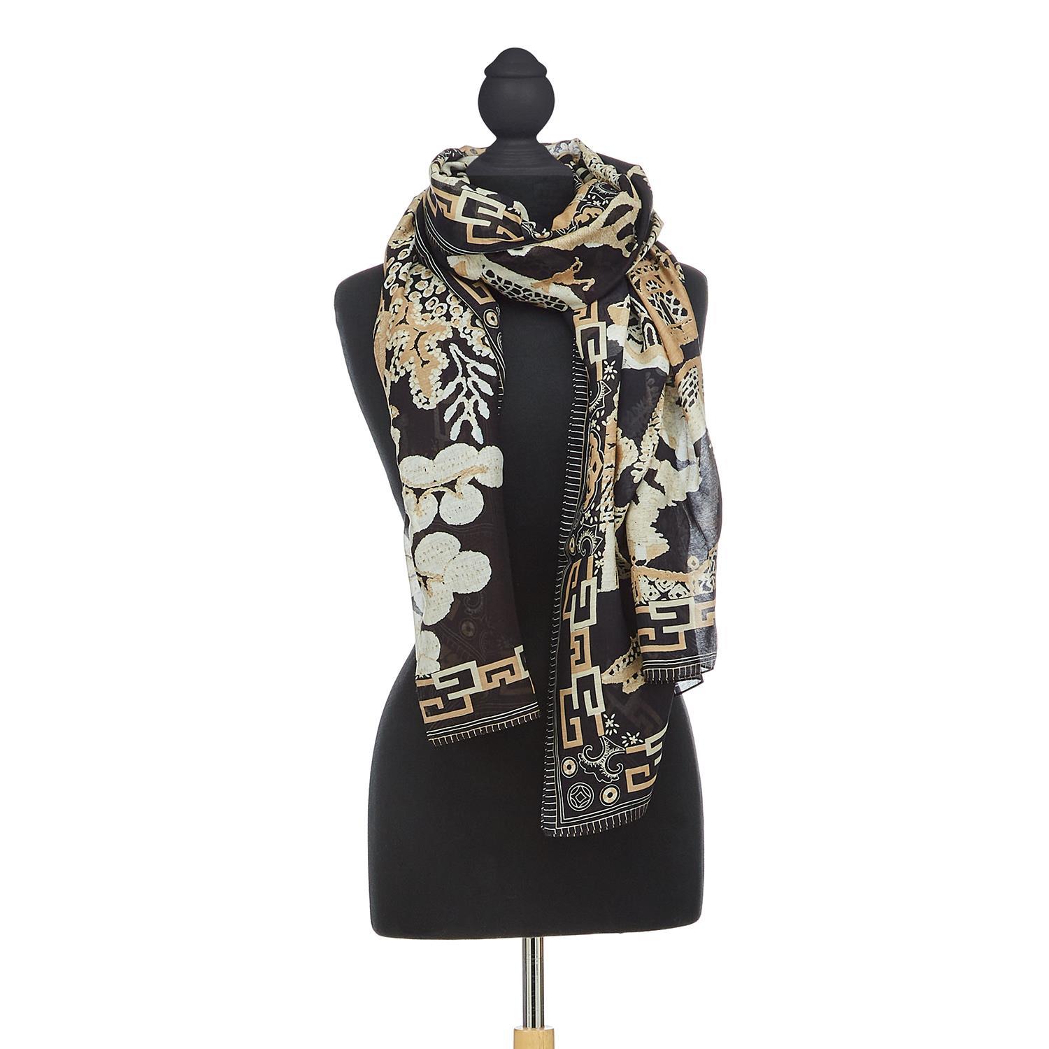 Viscose Modal Scarf - Wild Banksias