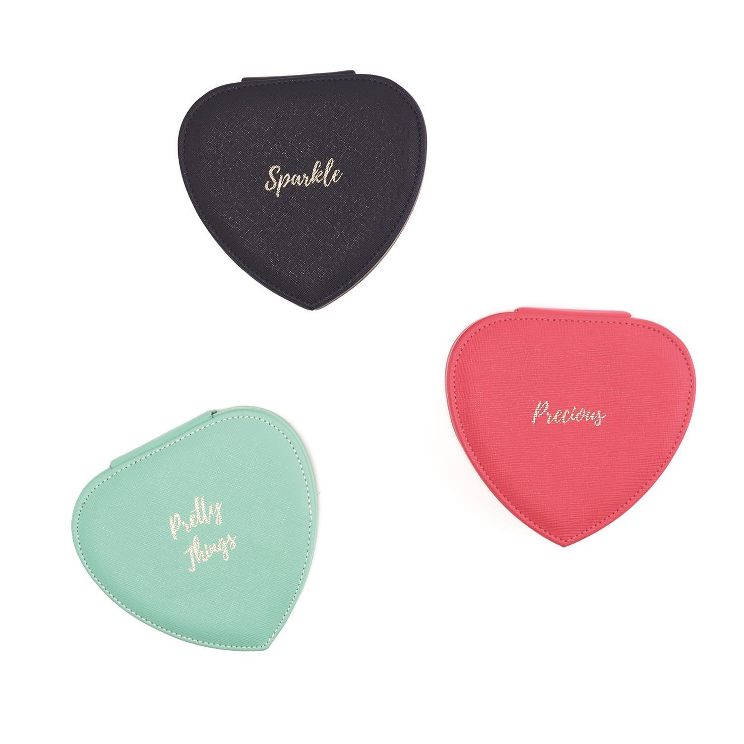 Sayings Heart Jewelry Box Asst 3 Colors