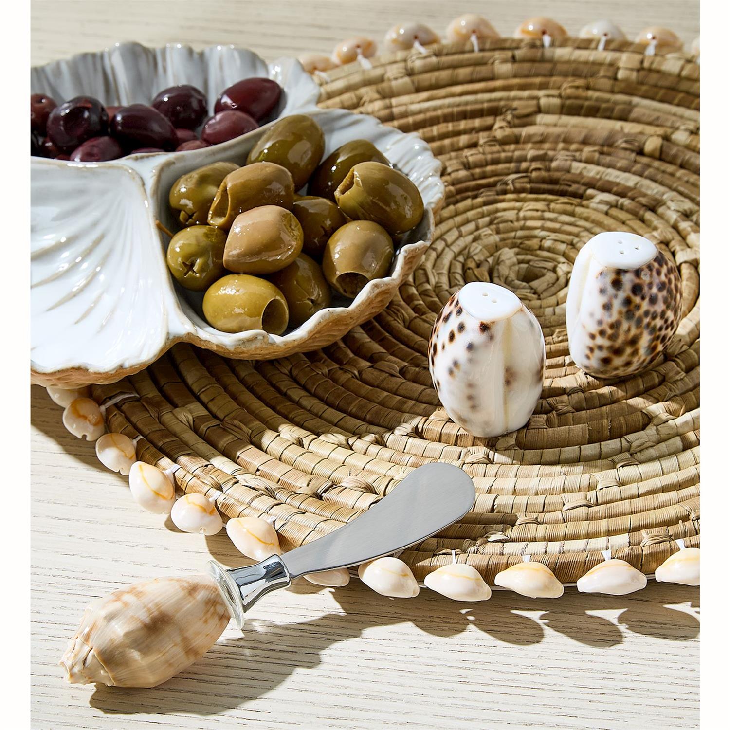 S/4 Pandan & Seashells Placemats