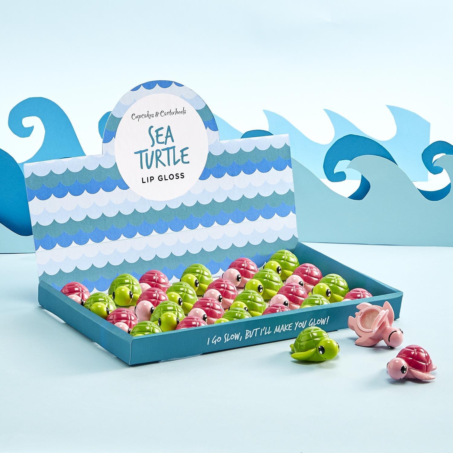 Turtle Lip Gloss Asst 2 Colors w/Counter Dspl