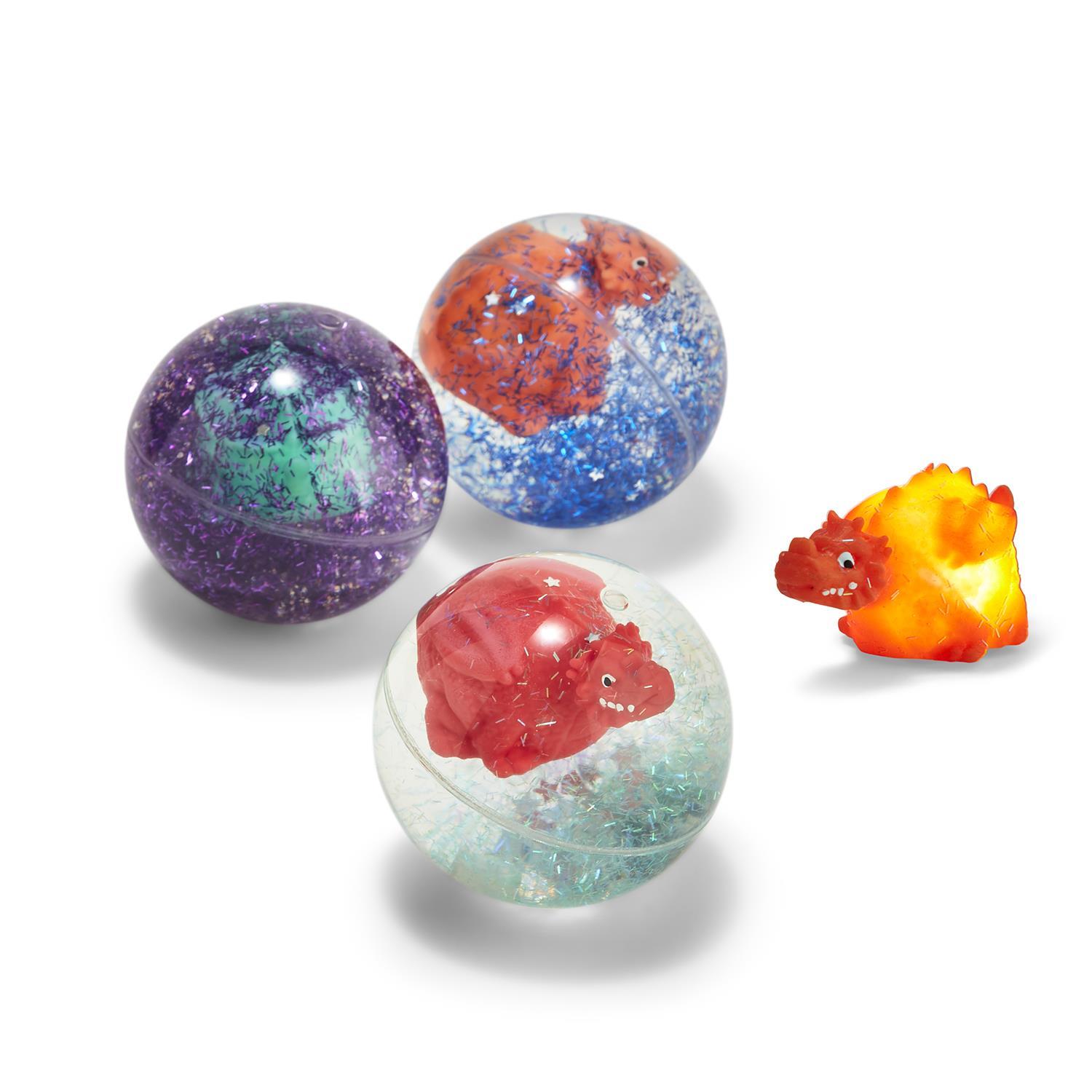 large glitter bouncy ball