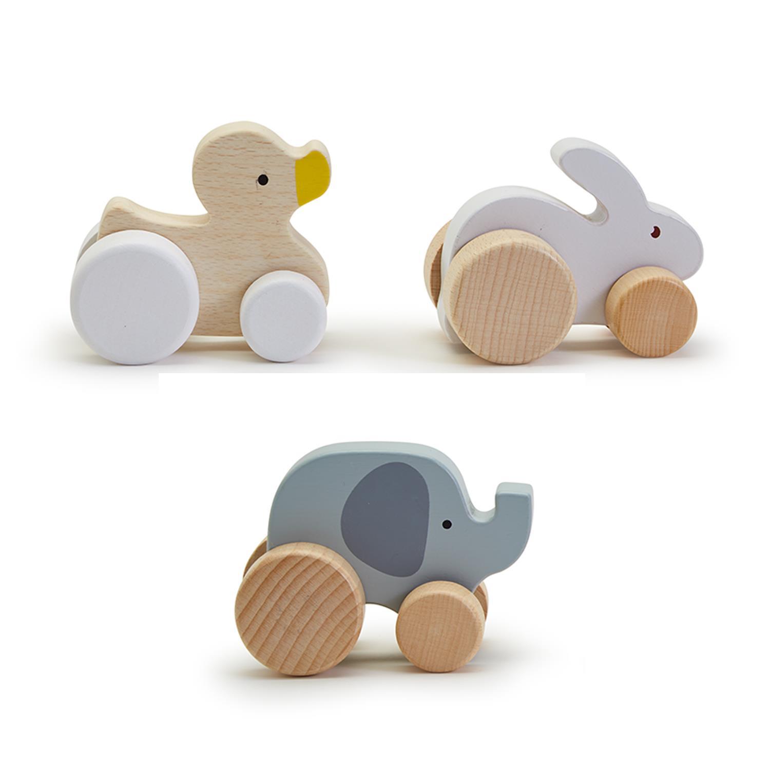 HandCrafted Wooden Animal Toy Asst 3 Designs