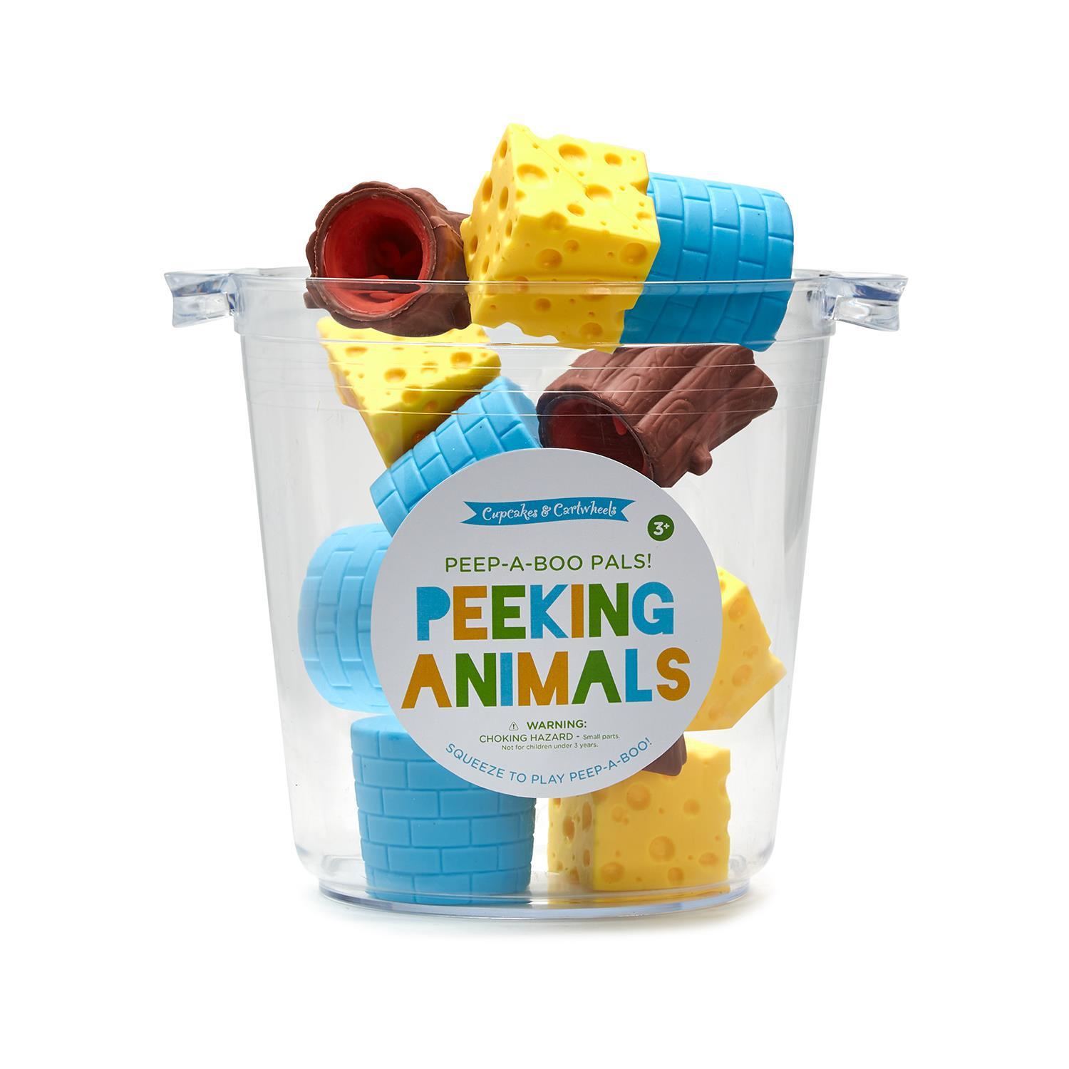 30 PC Peek-a-Boo Pals Peeking Animal Unit with Display Includes 3