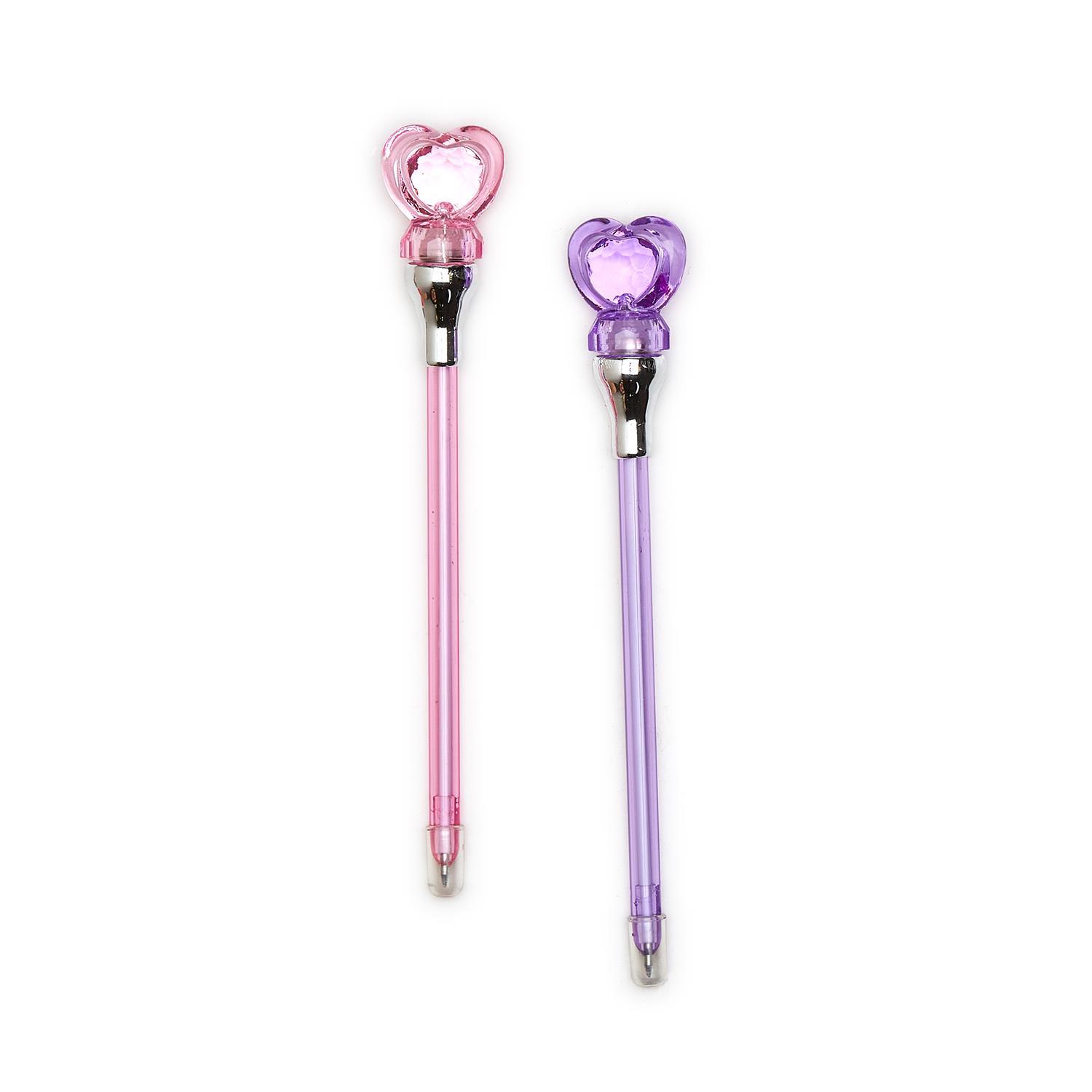 Light Heart 28 Pc Light Up Heart Pen Unit with Countertop Display ...