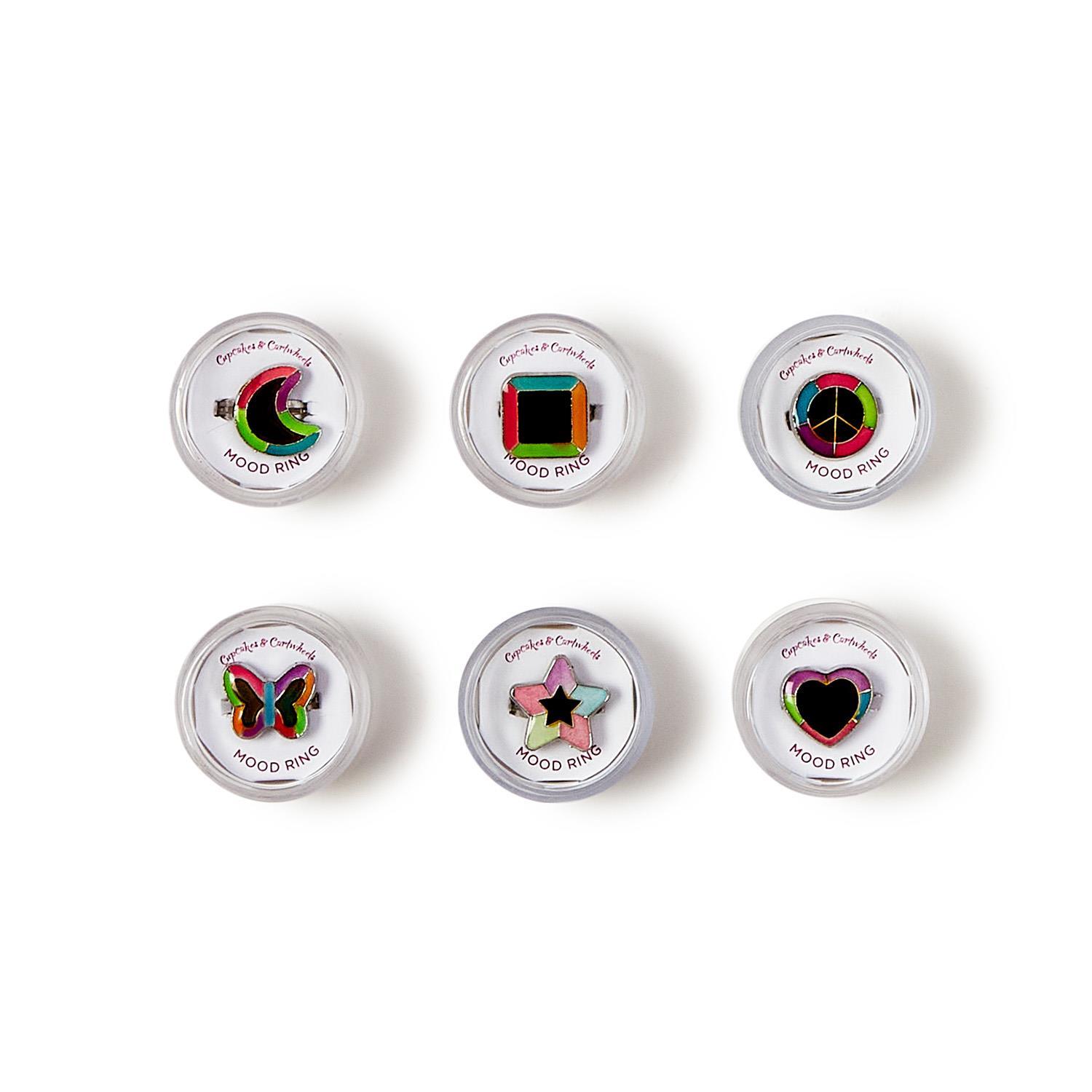 24 Pc Adjustable Mood Ring Unit Includes 6 Designs