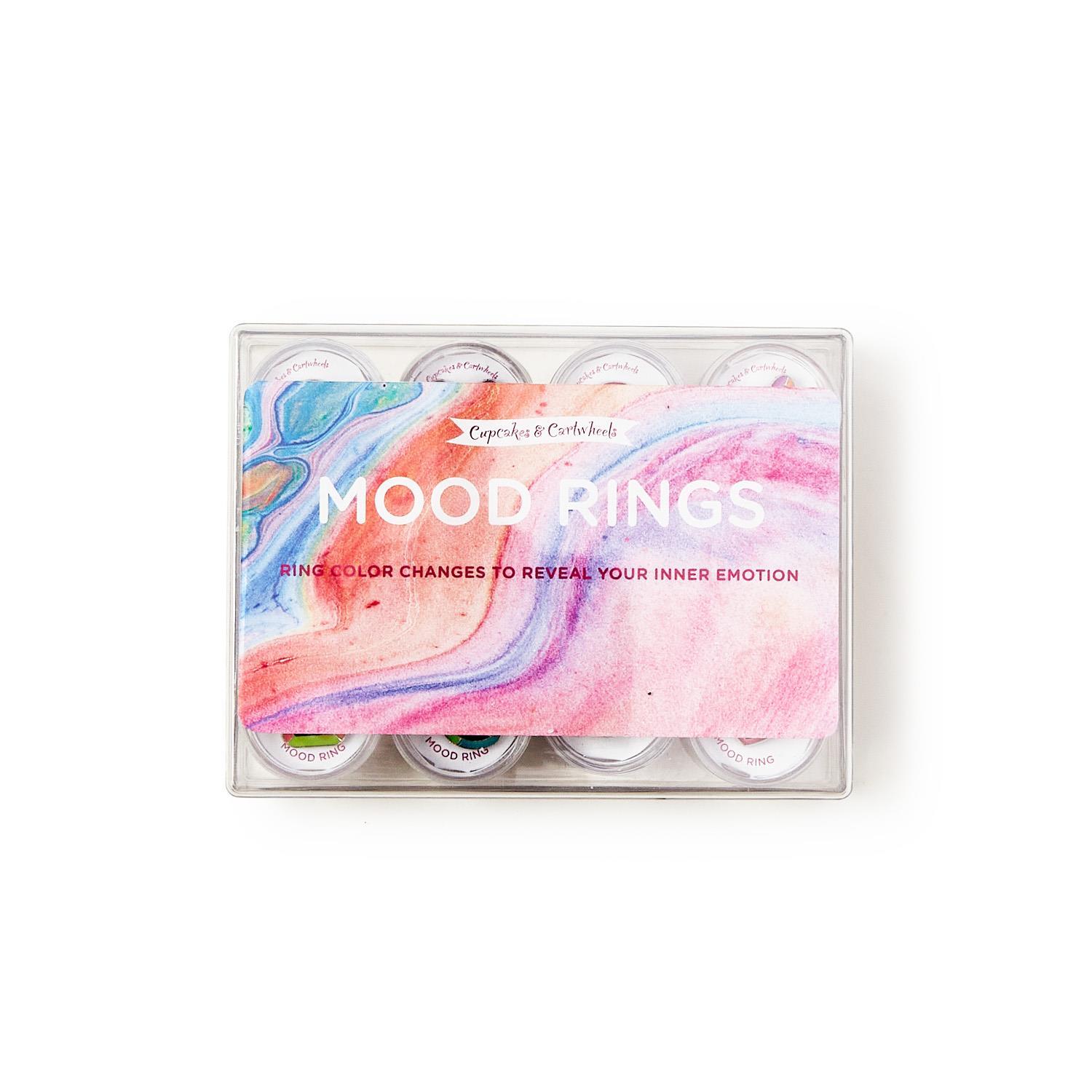 24 Pc Adjustable Mood Ring Unit Includes 6 Designs