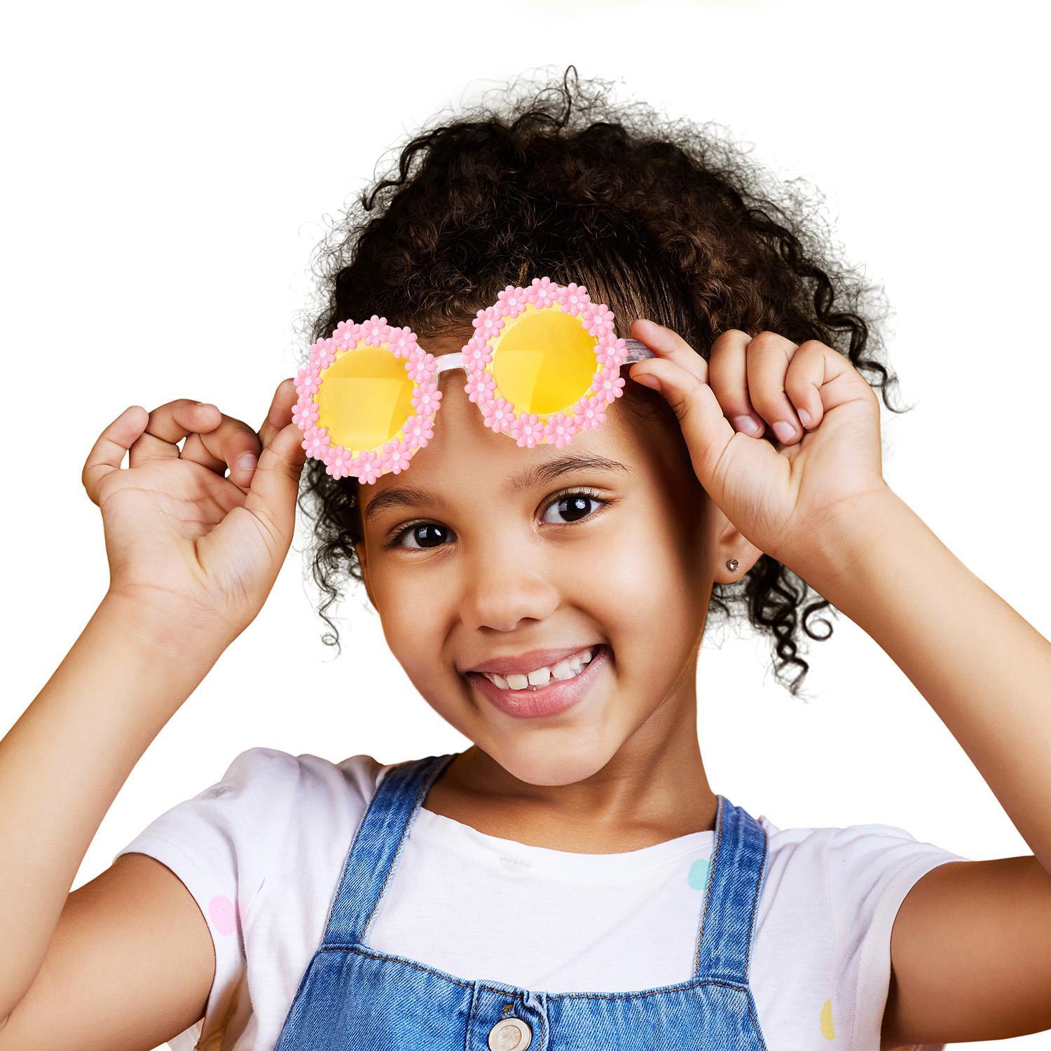 Daisy Flower Sunglasses on Gift Card Assorted 2 Colors
