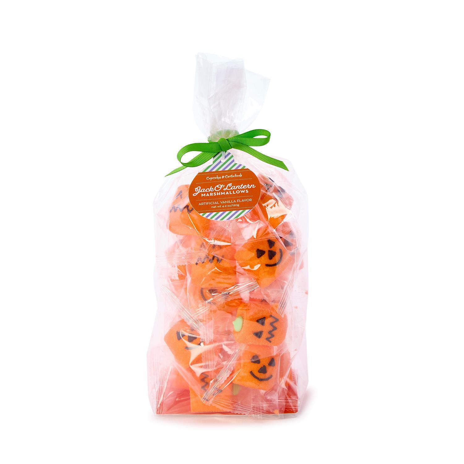 Jack-O-Lantern Vanilla Marshmallow Candy in Gift Bag