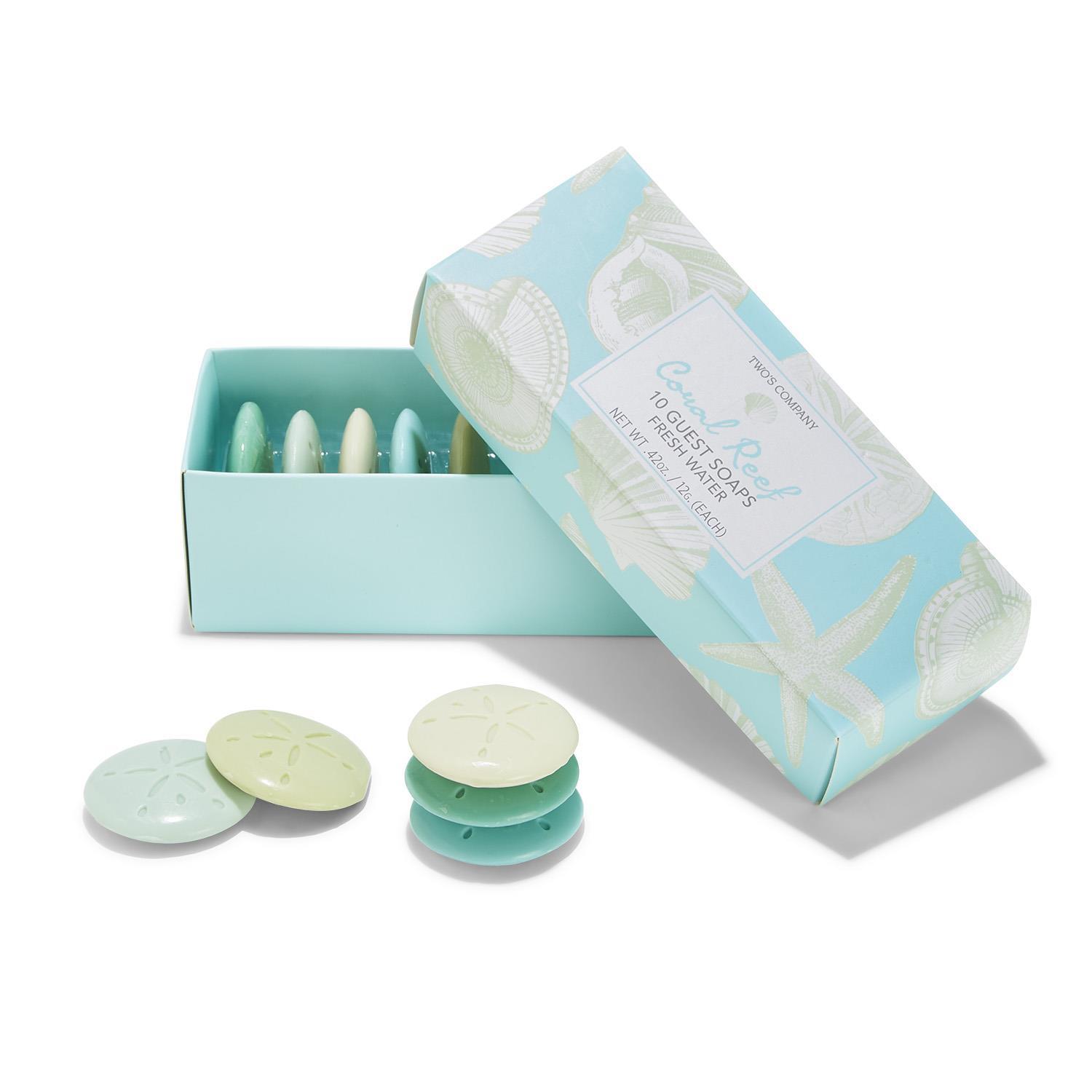 S/10 Freshwater Scented Disc Soaps in Gift Box