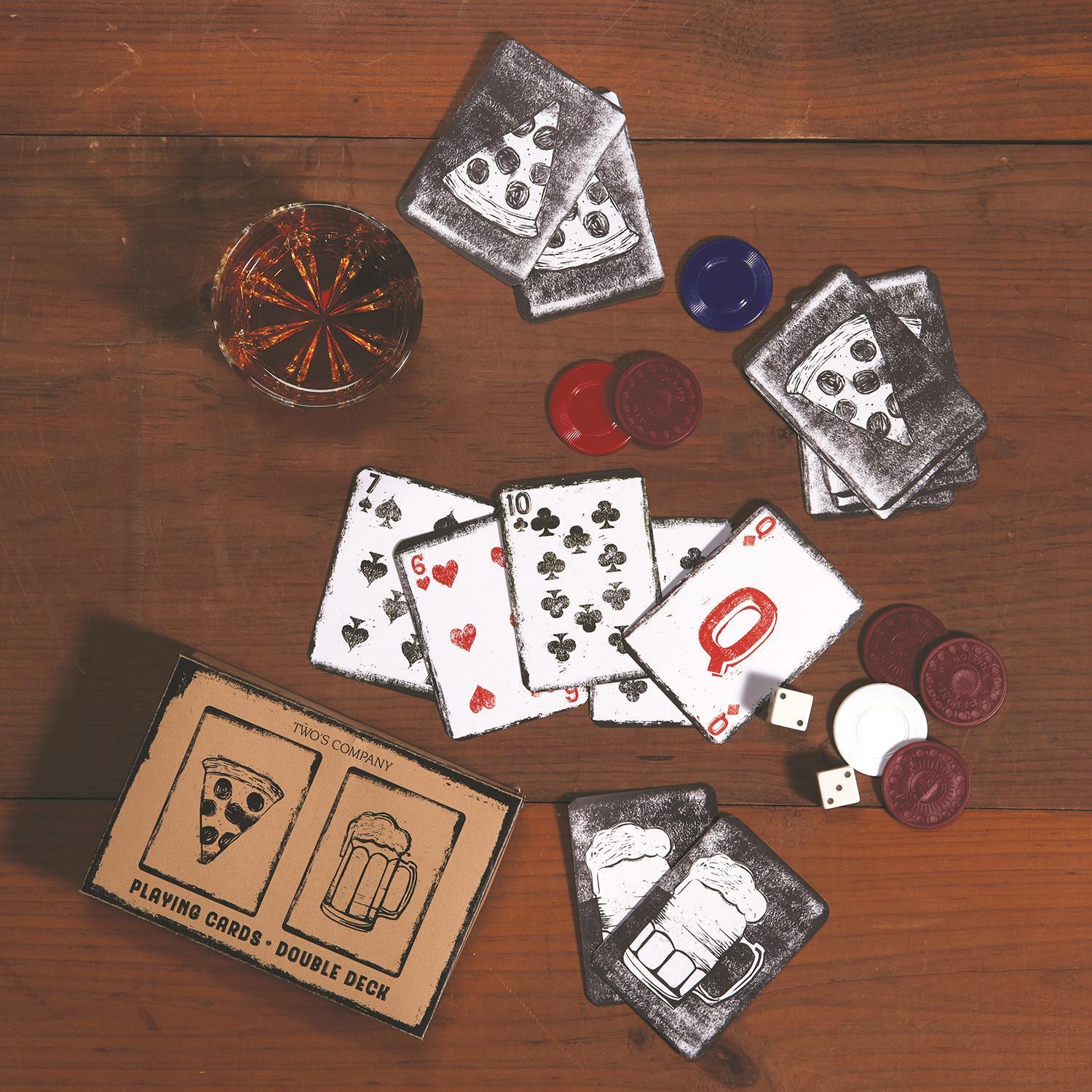 Double Deck Playing Cards in Gift Box Includes 2 Designs