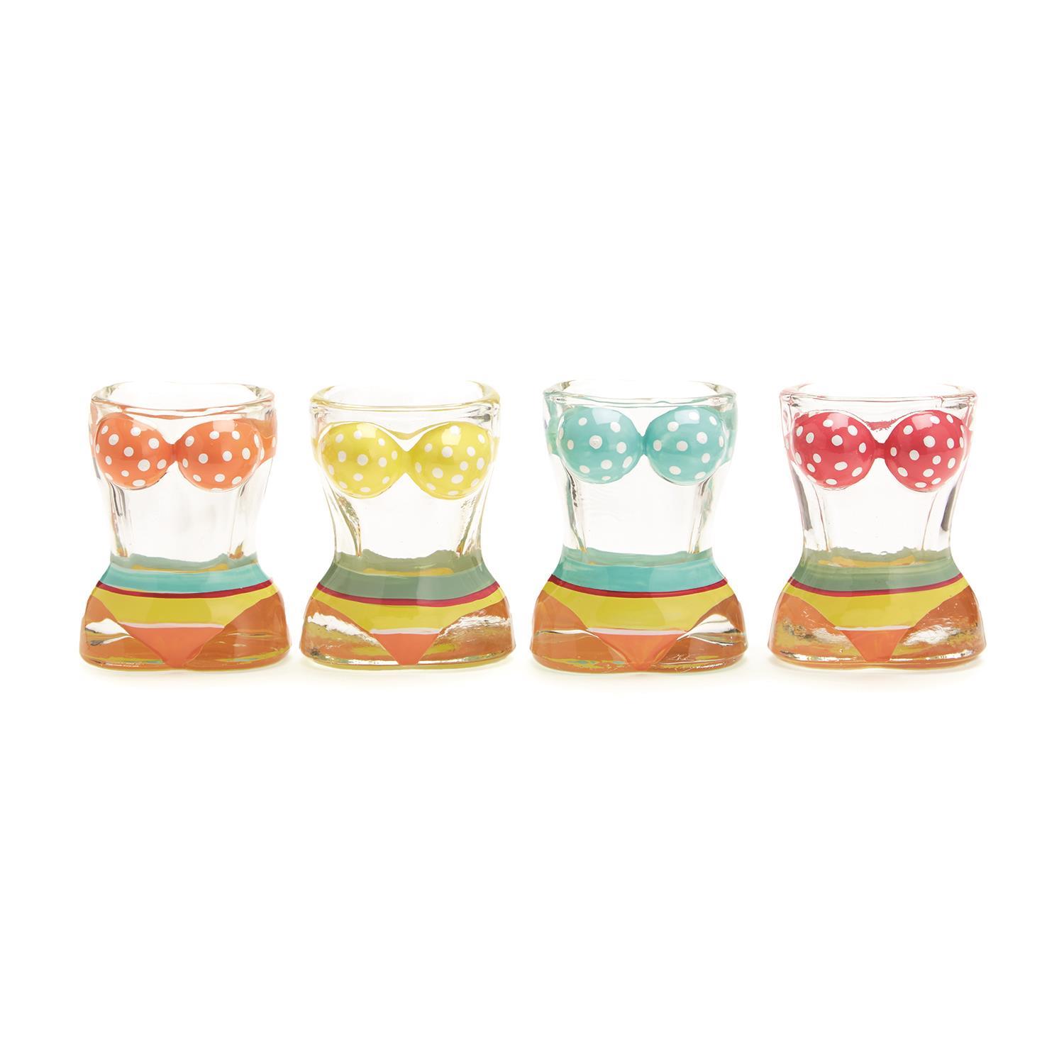 S/4 Bikini Shot Glasses in Gift Box