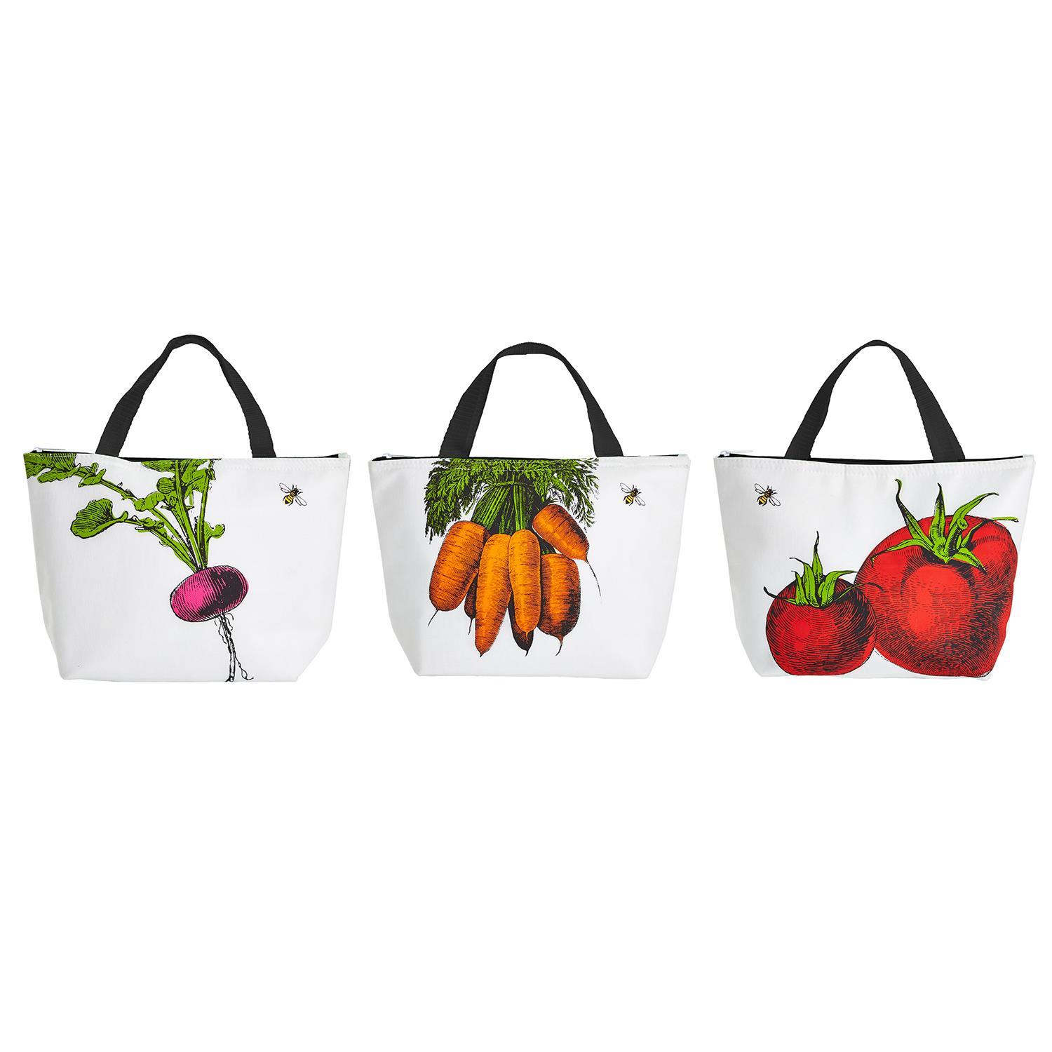 Farm to Table Thermal Lunch Tote Asst 3 Designs