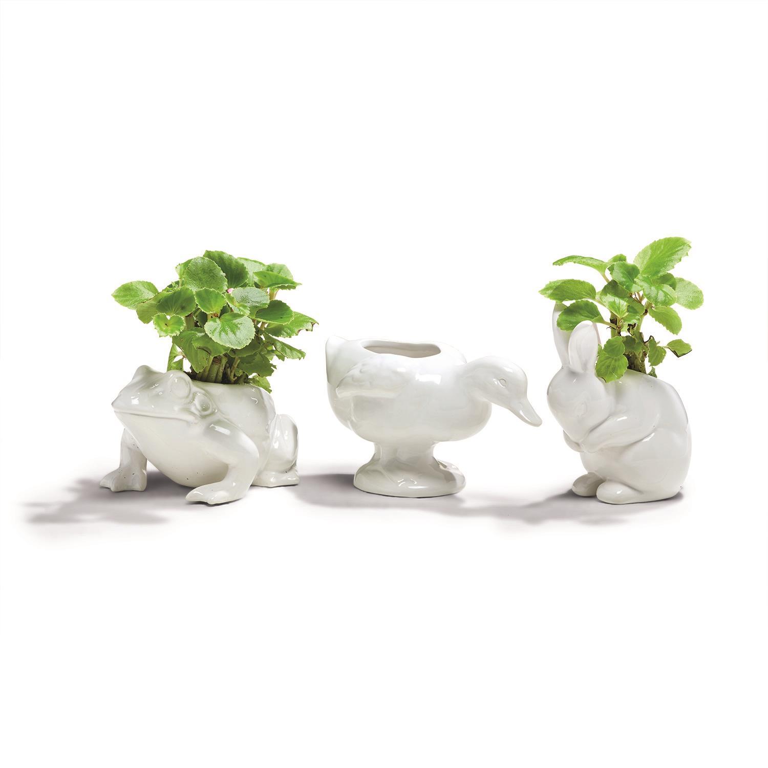 Vintage Animal Planter / Vase Asst 3 Designs