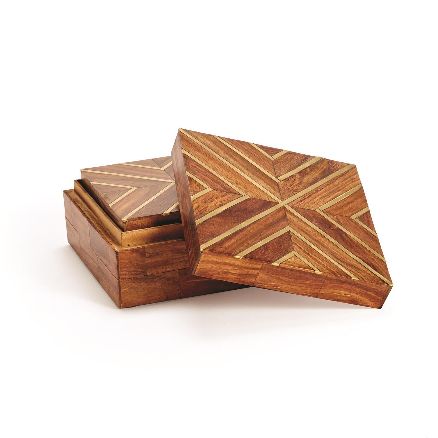 S/2 Metal Inlay Boxes