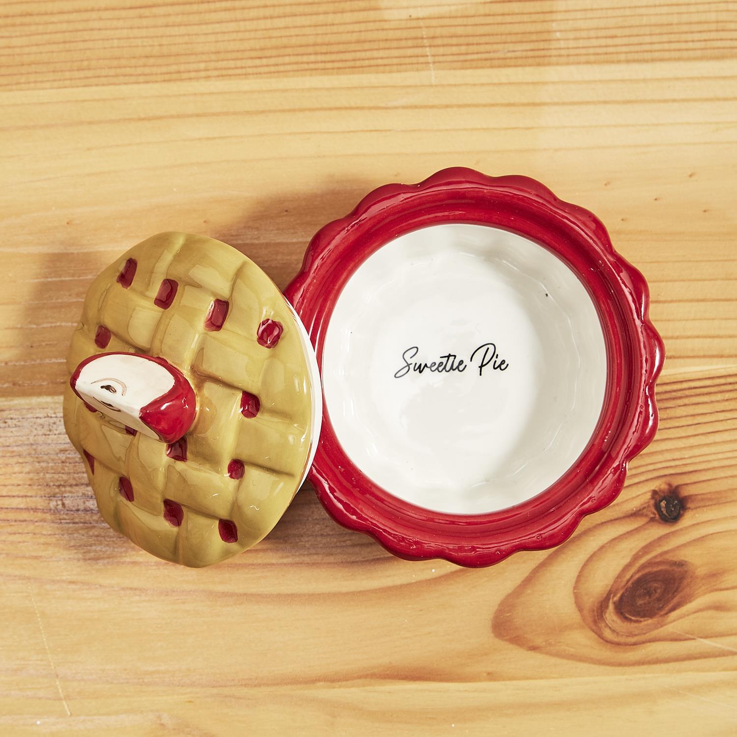 Mini Pie Trinket Box Asst 3 Designs