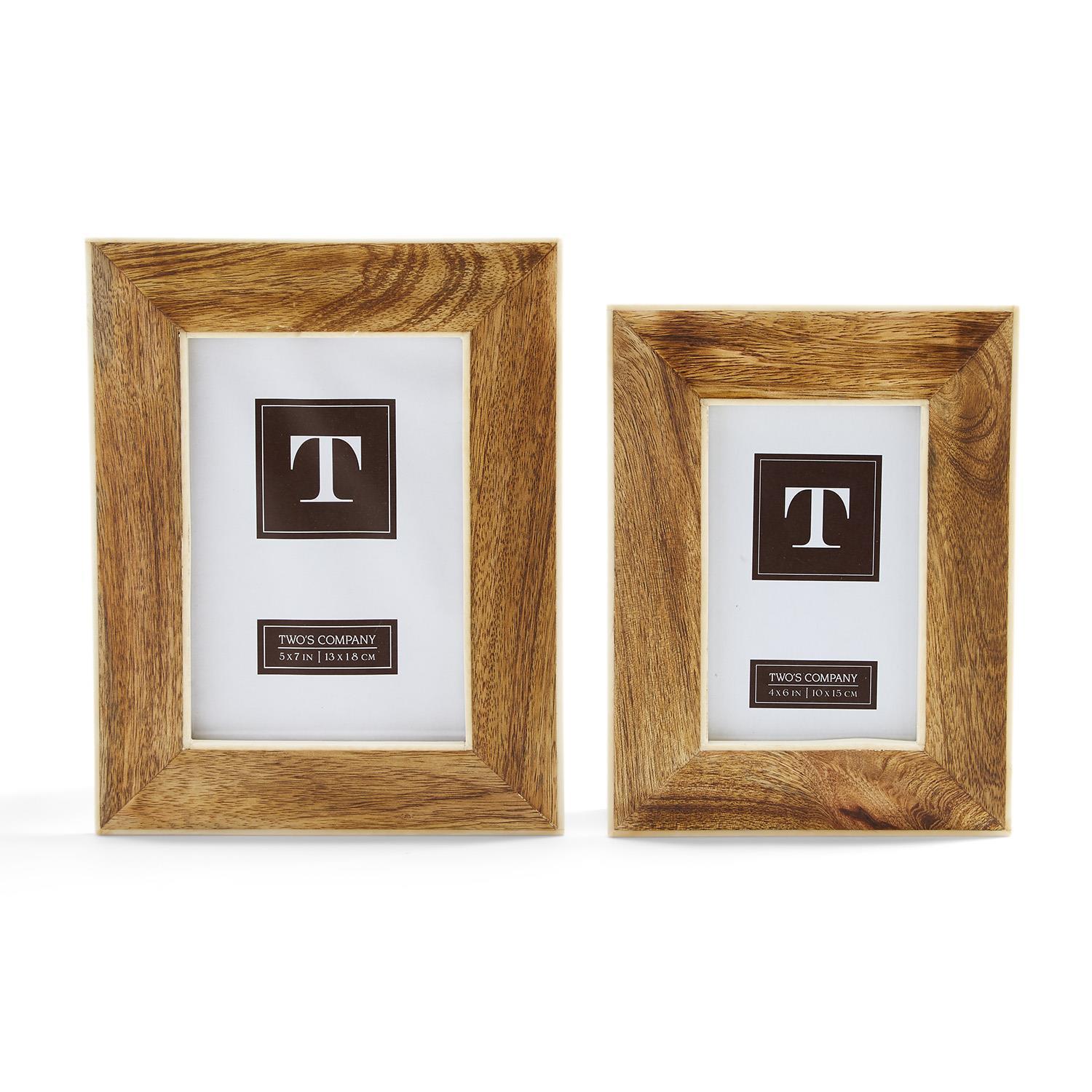 S/2 Wide Border Frames Incl 2 Sizes