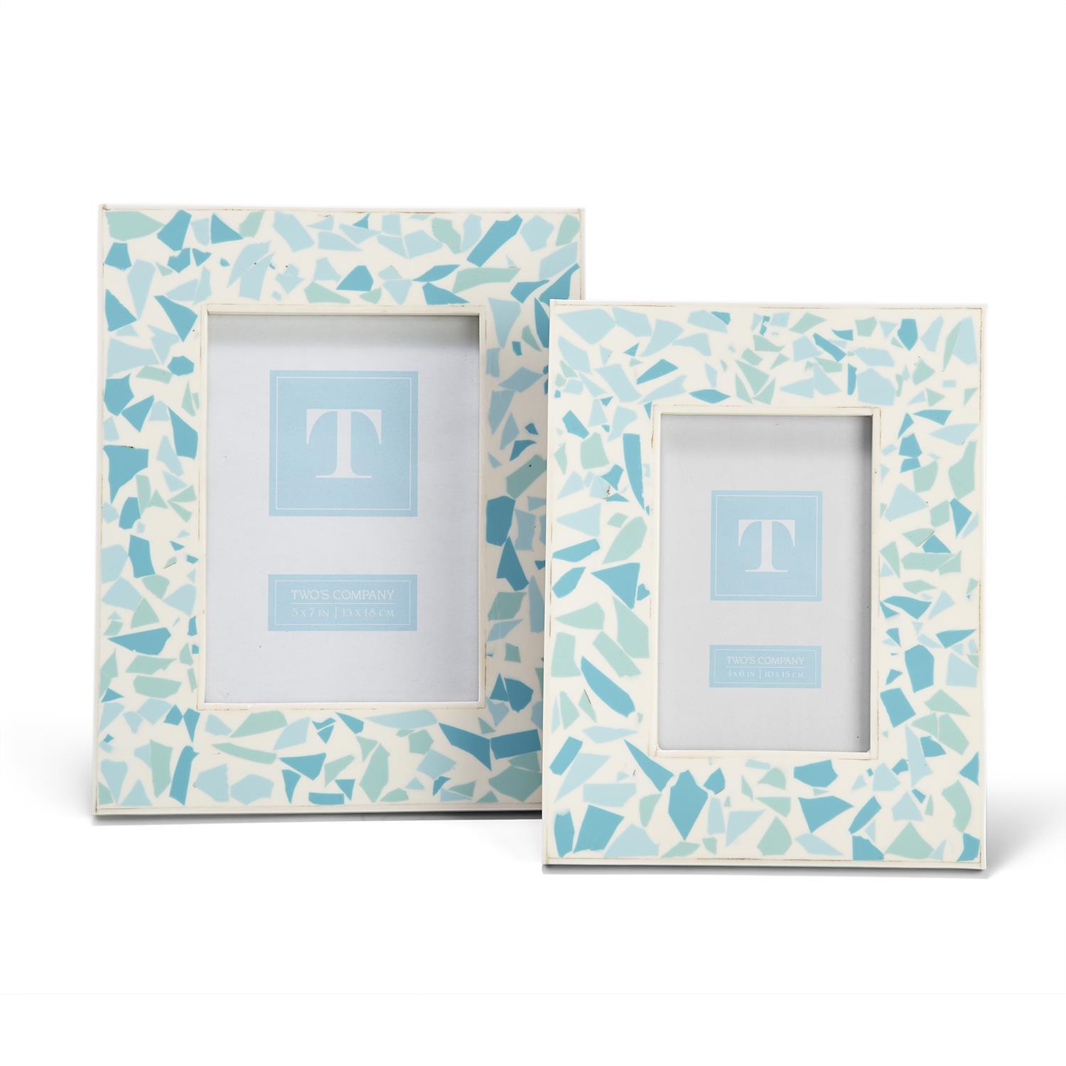 Terrazzo Inlay Set of 2 Frames