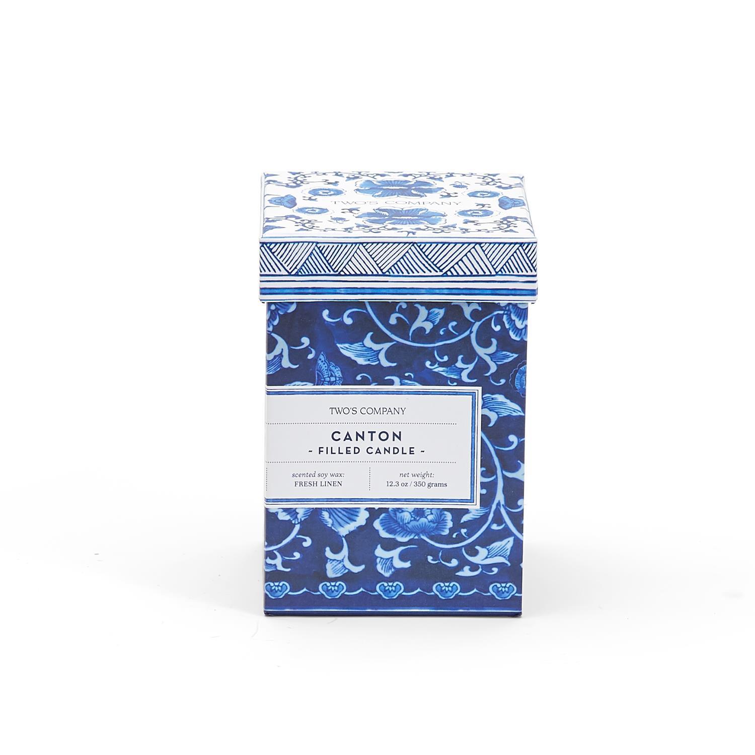 Canton Collection Canton Collection Candle Assorted 2 W/Gift Box