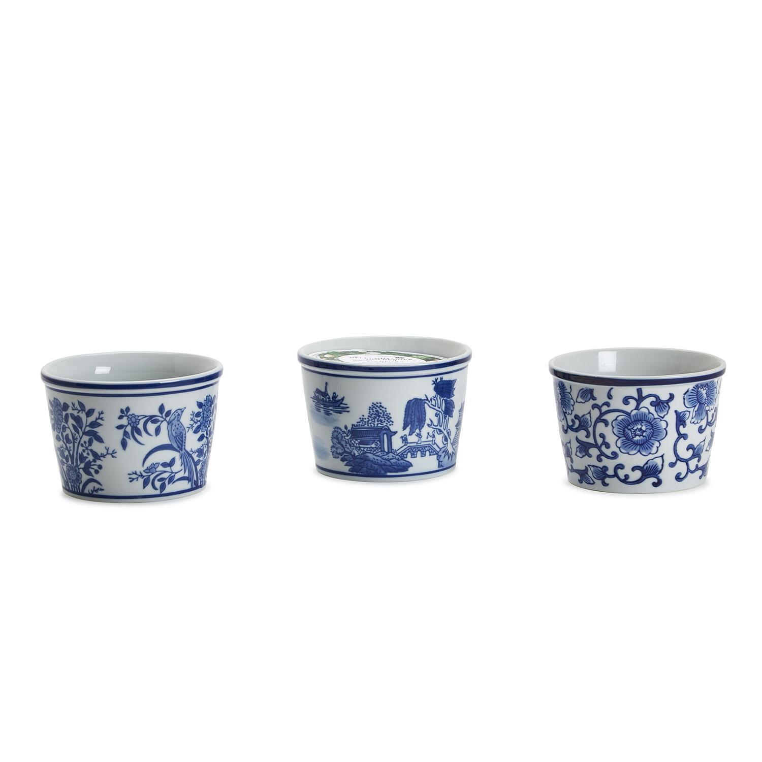 Chinoiserie Deli Container Holder Asst 3 Patterns