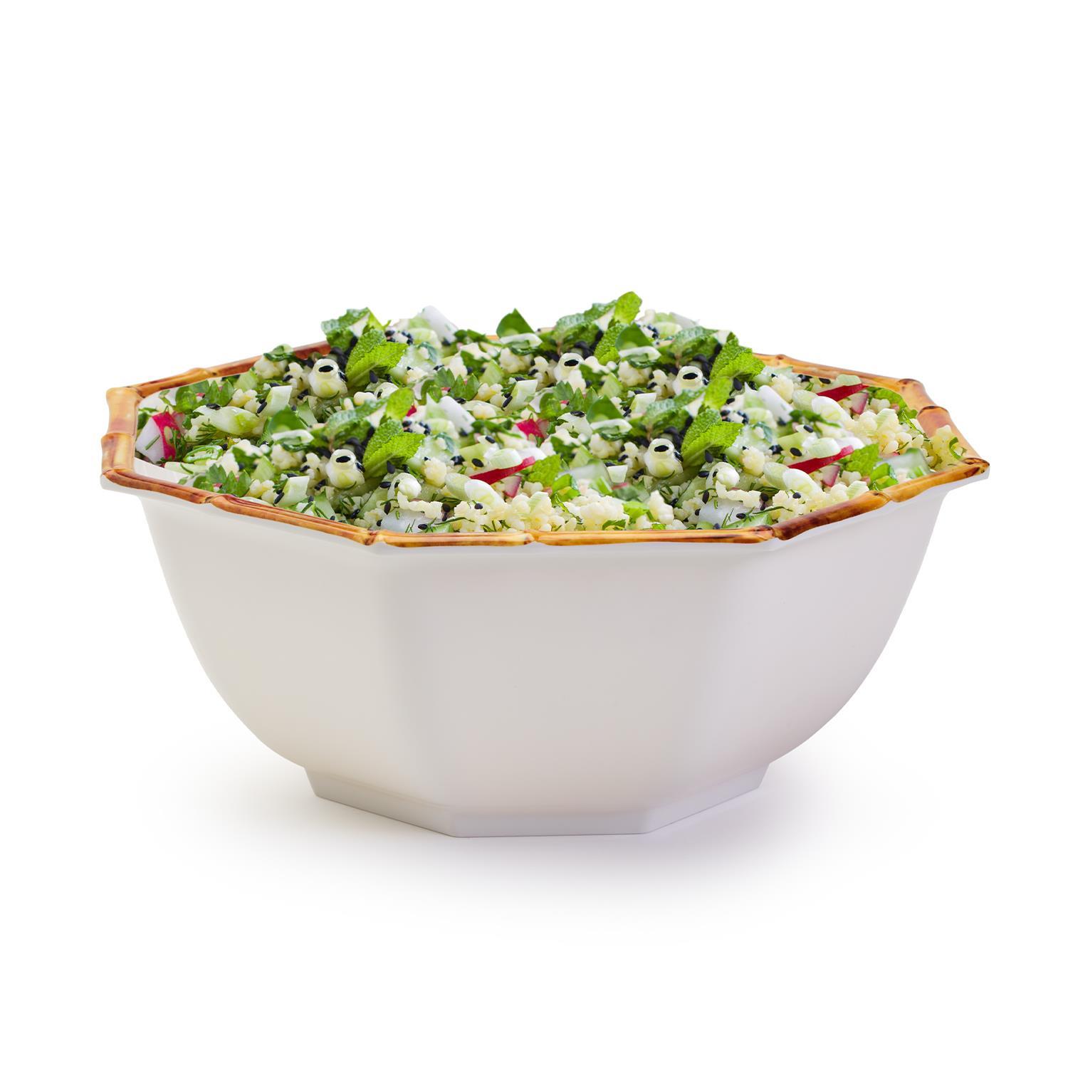 Bamboo Touch Octagonal Serving Bowl