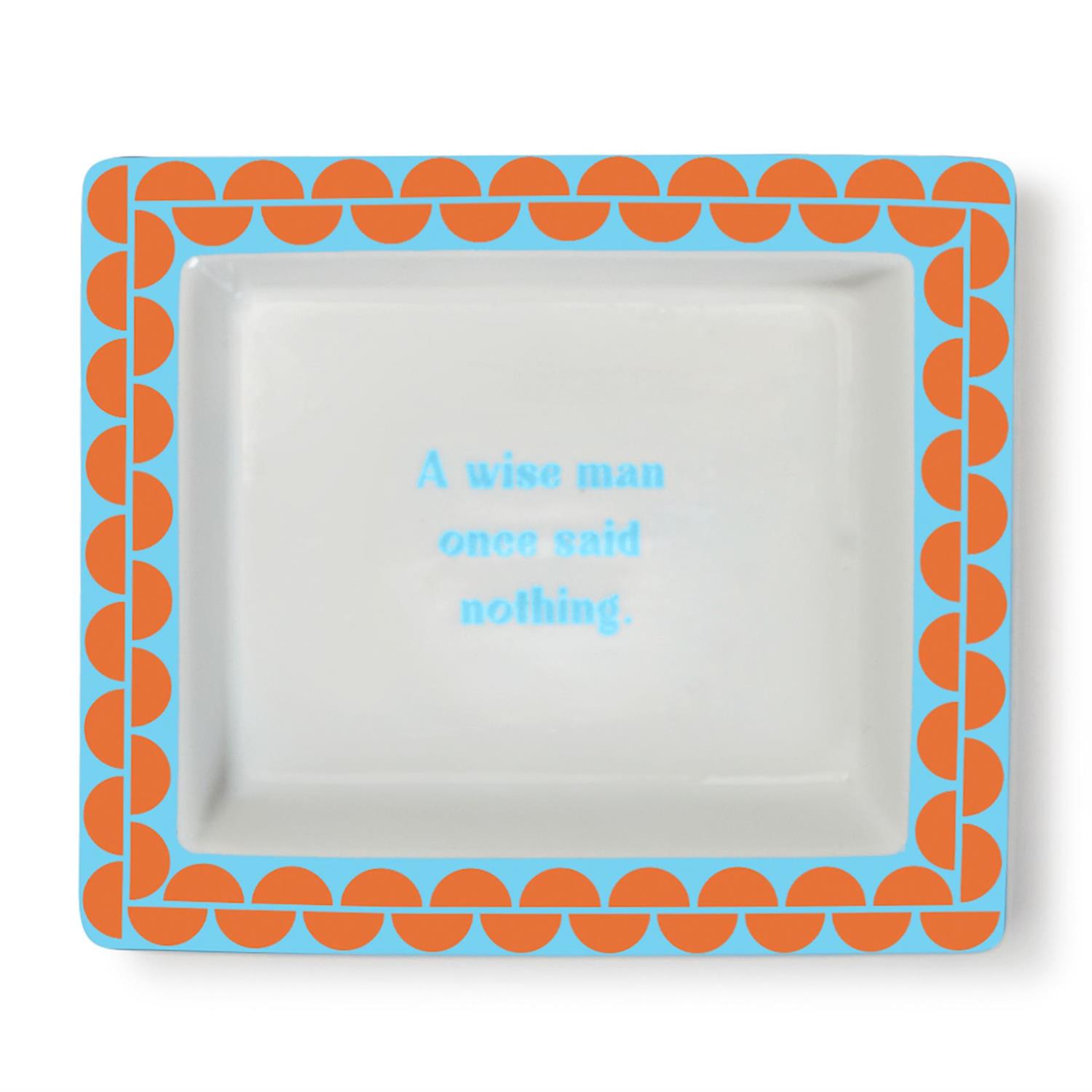 Two's Company 51713 Wise Sayings Tray in Gift Box - Contemporary