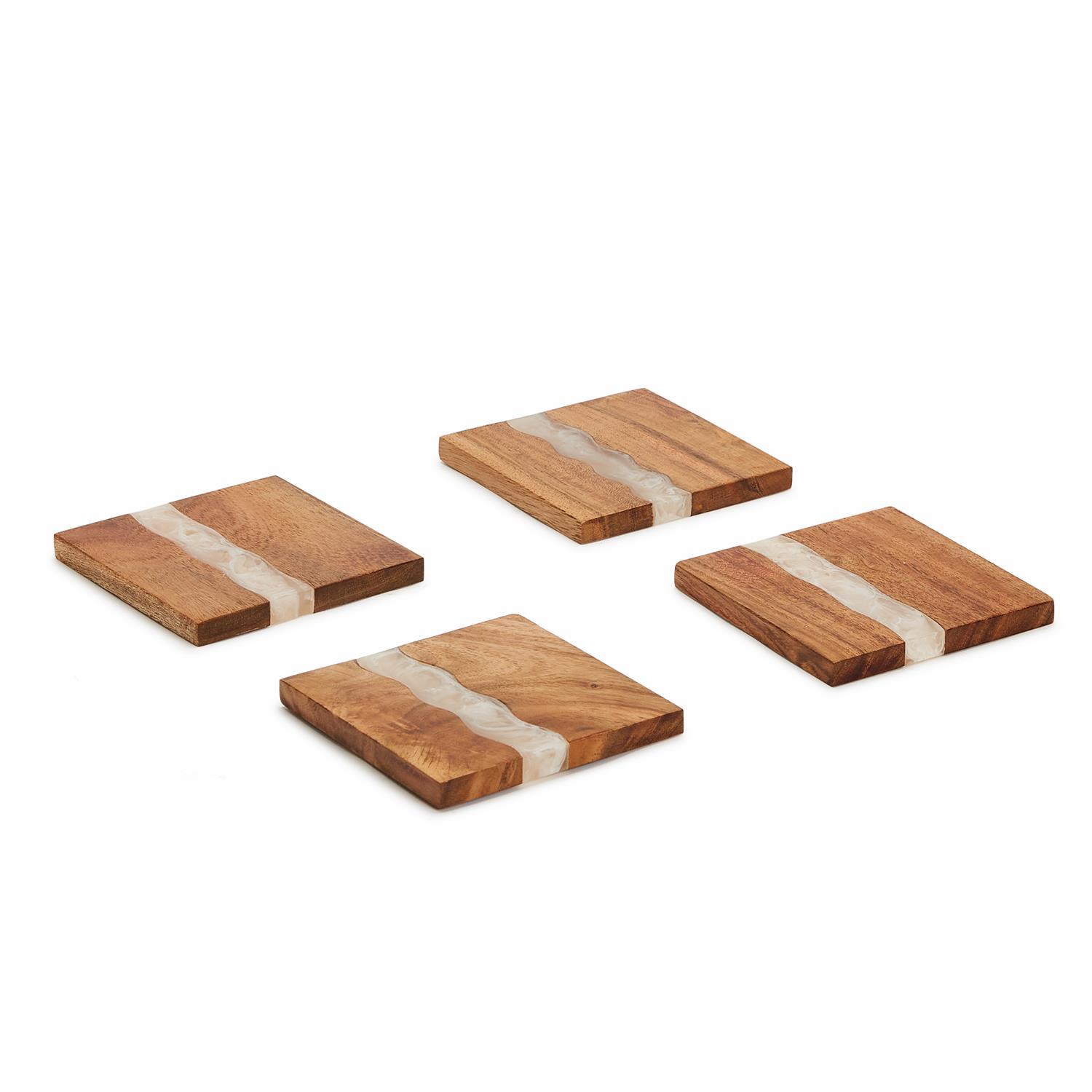 Verglas S/4 Coasters with Holder