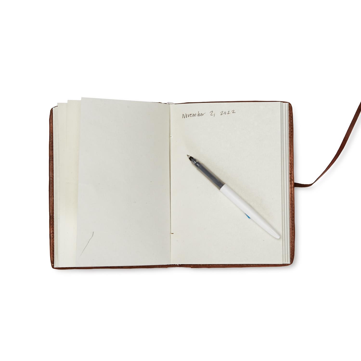 Chestnut Set Of 2 Woven Leather Journal Includes 2 Sizes 5 x7 And 6 chestnut-set-of-2-woven-leather-journal-includes-2-sizes-5-x7-and-6