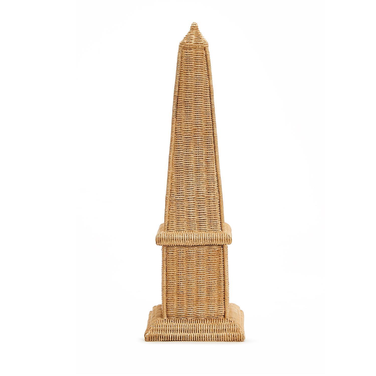 Basket Weave Pattern Obelisk