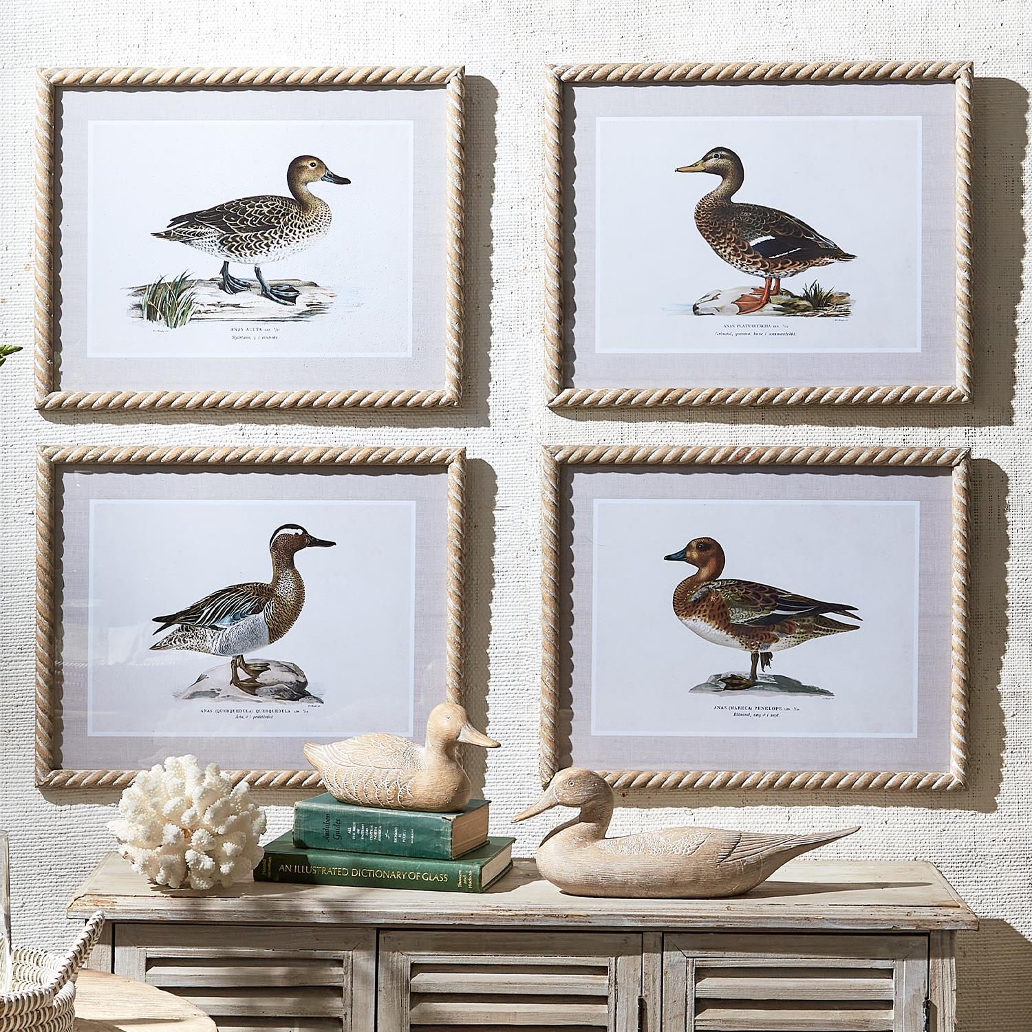 S/4 Duck Wall Art