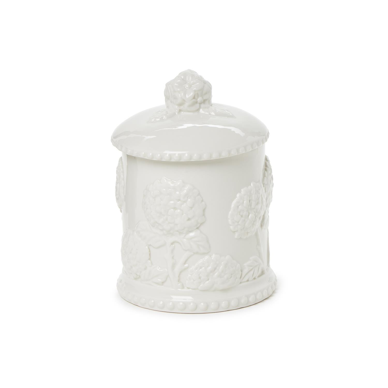 Hydrangea Filled Scented Candle in Gift Box