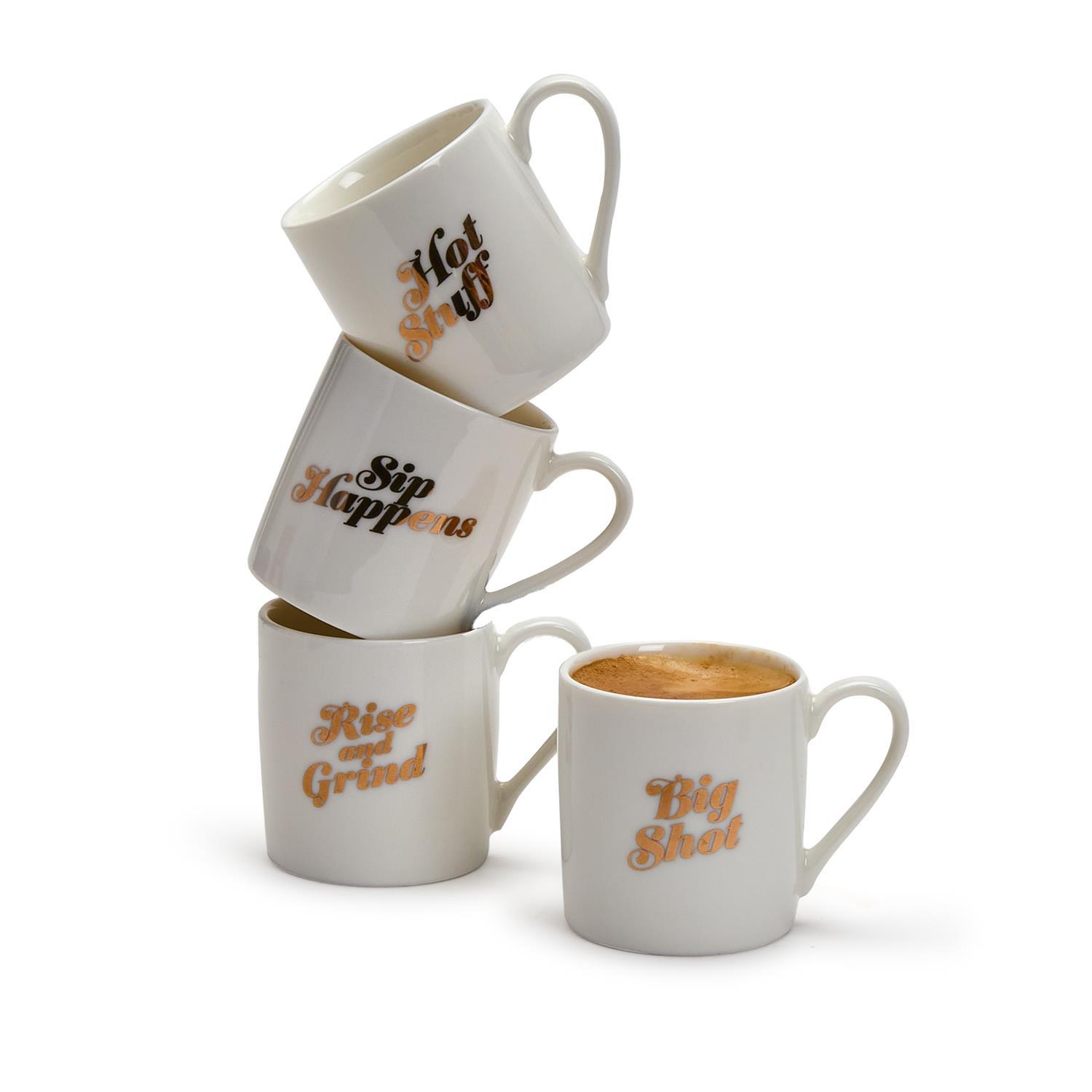 Espresso Cup A/4 Sayings