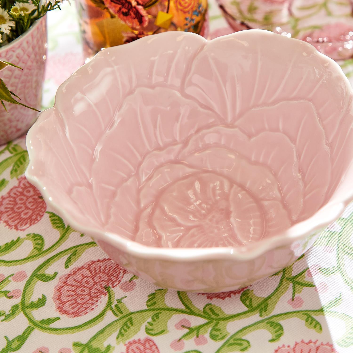 S/4 Flower Tidbit Bowl