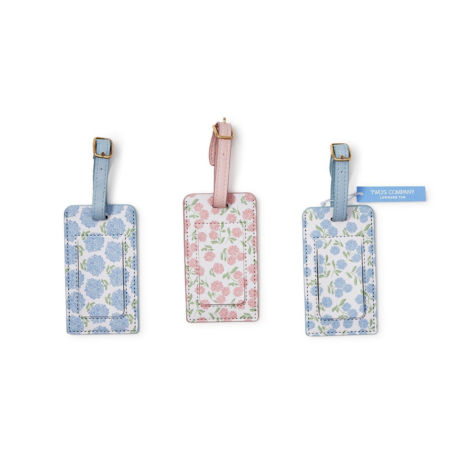 新品 GROOVER x 安田章大コラボレーション Trip Col2 Hydrangea Print Luggage Tag Asst 3 Designs