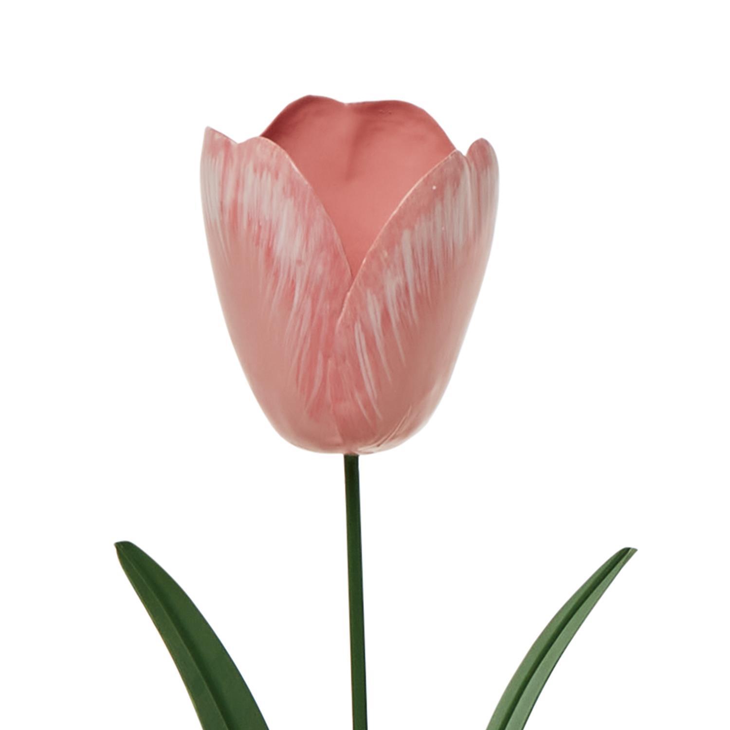 Set of 4 Tulip Hand-Crafted Taper Candleholders Includes 2 Sizes